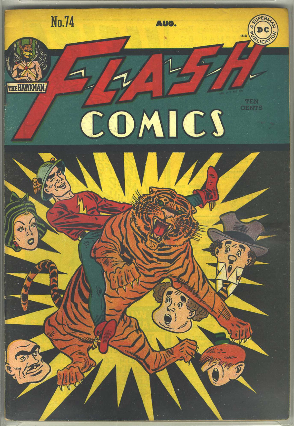 Read online Flash Comics comic -  Issue #74 - 1