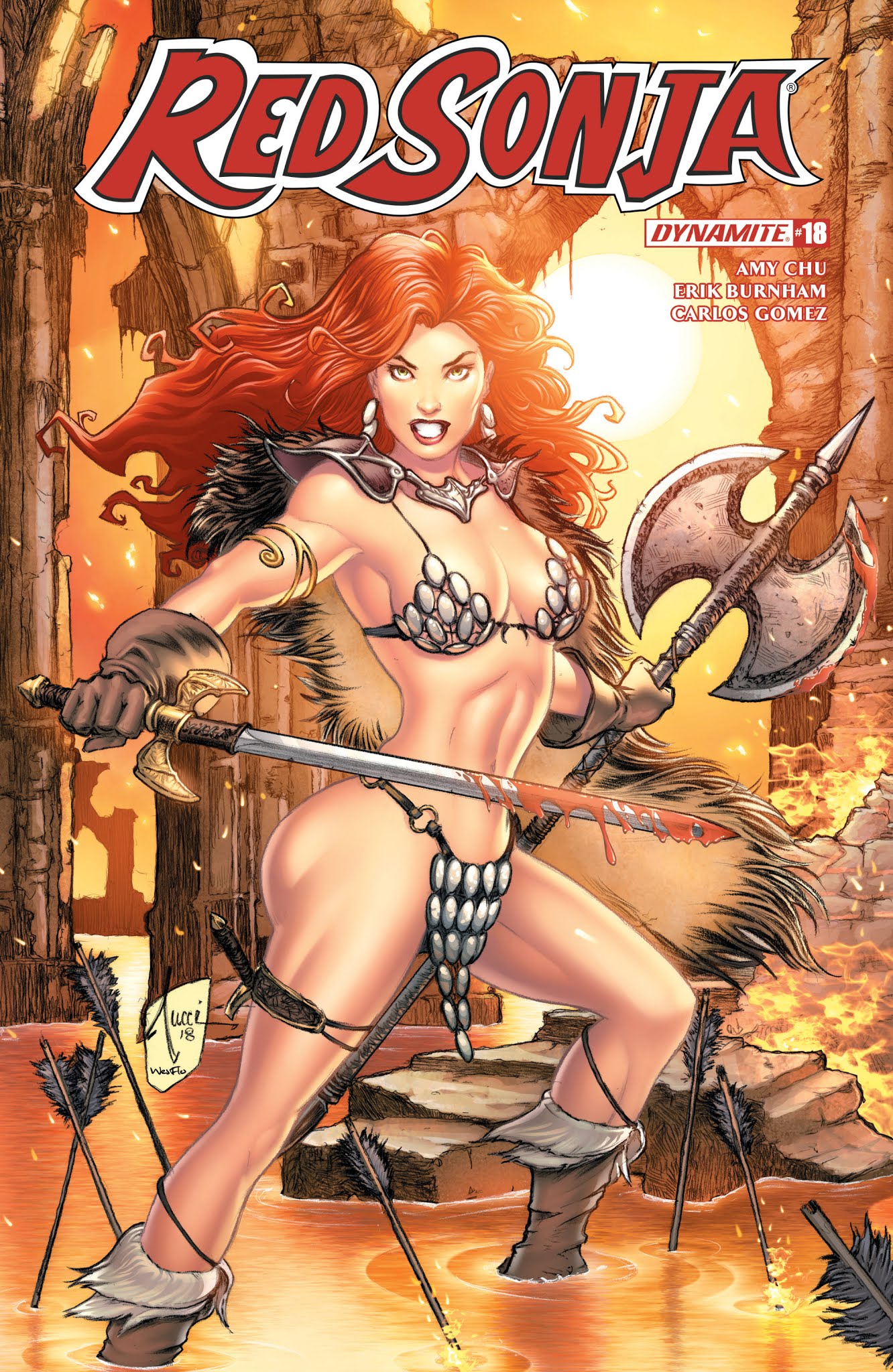 Read online Red Sonja Vol. 4 comic -  Issue #18 - 2