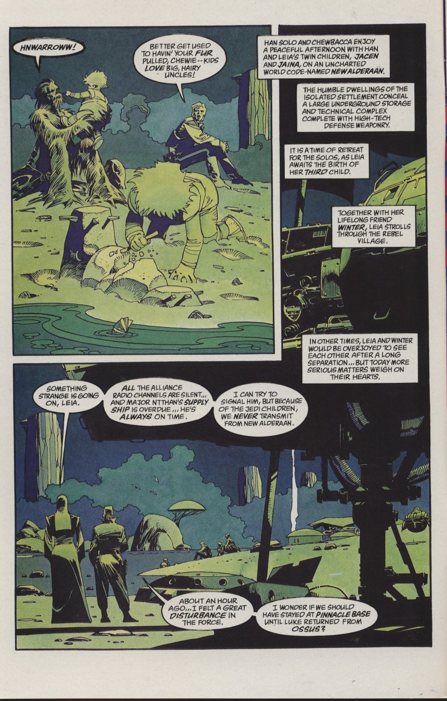 Read online Star Wars: Dark Empire II comic -  Issue #6 - 4