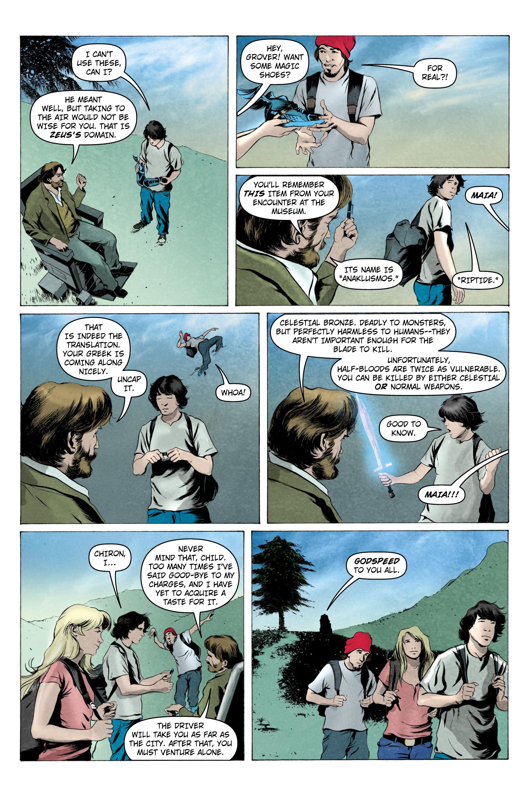 Read online Percy Jackson and the Olympians comic -  Issue # TBP 1 - 63