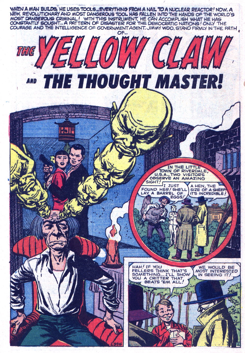 Read online Yellow Claw comic -  Issue #4 - 28