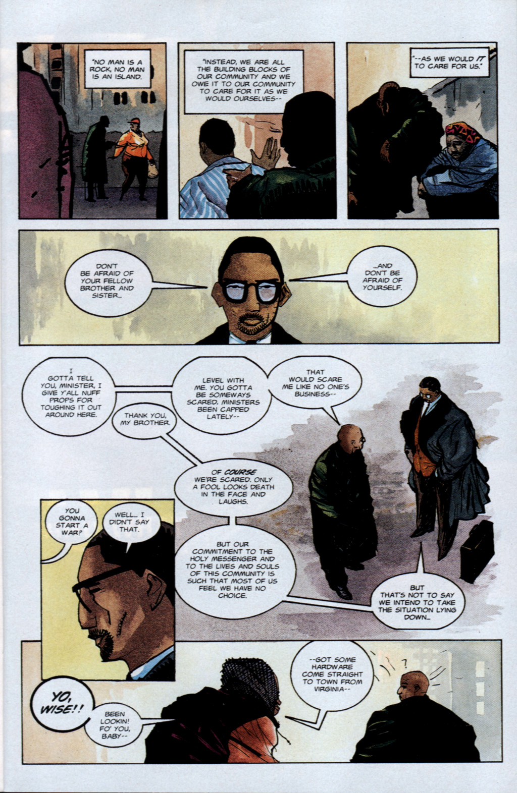 Read online Wise Son: The White Wolf comic -  Issue #4 - 6