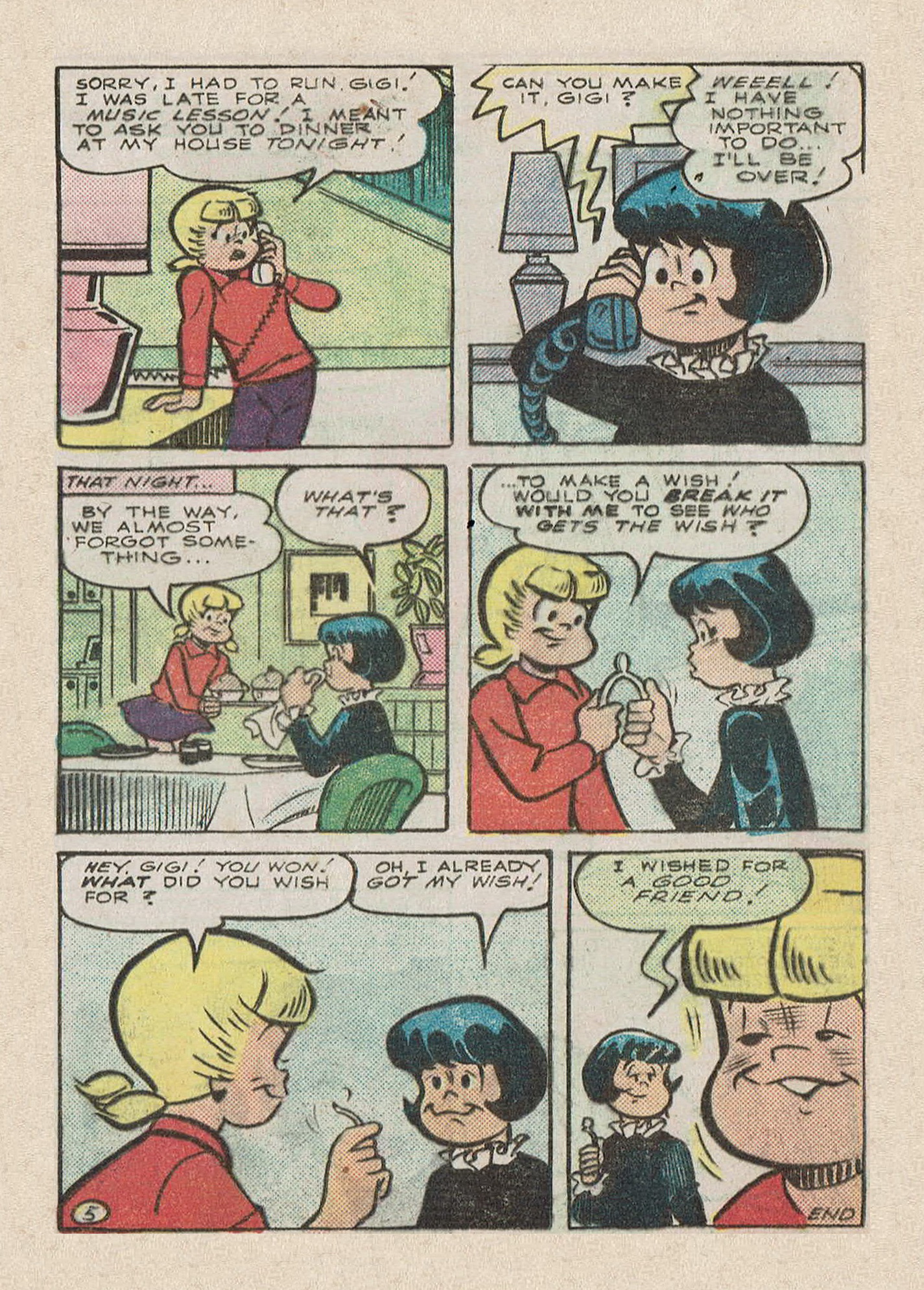 Read online Betty and Veronica Digest Magazine comic -  Issue #28 - 33