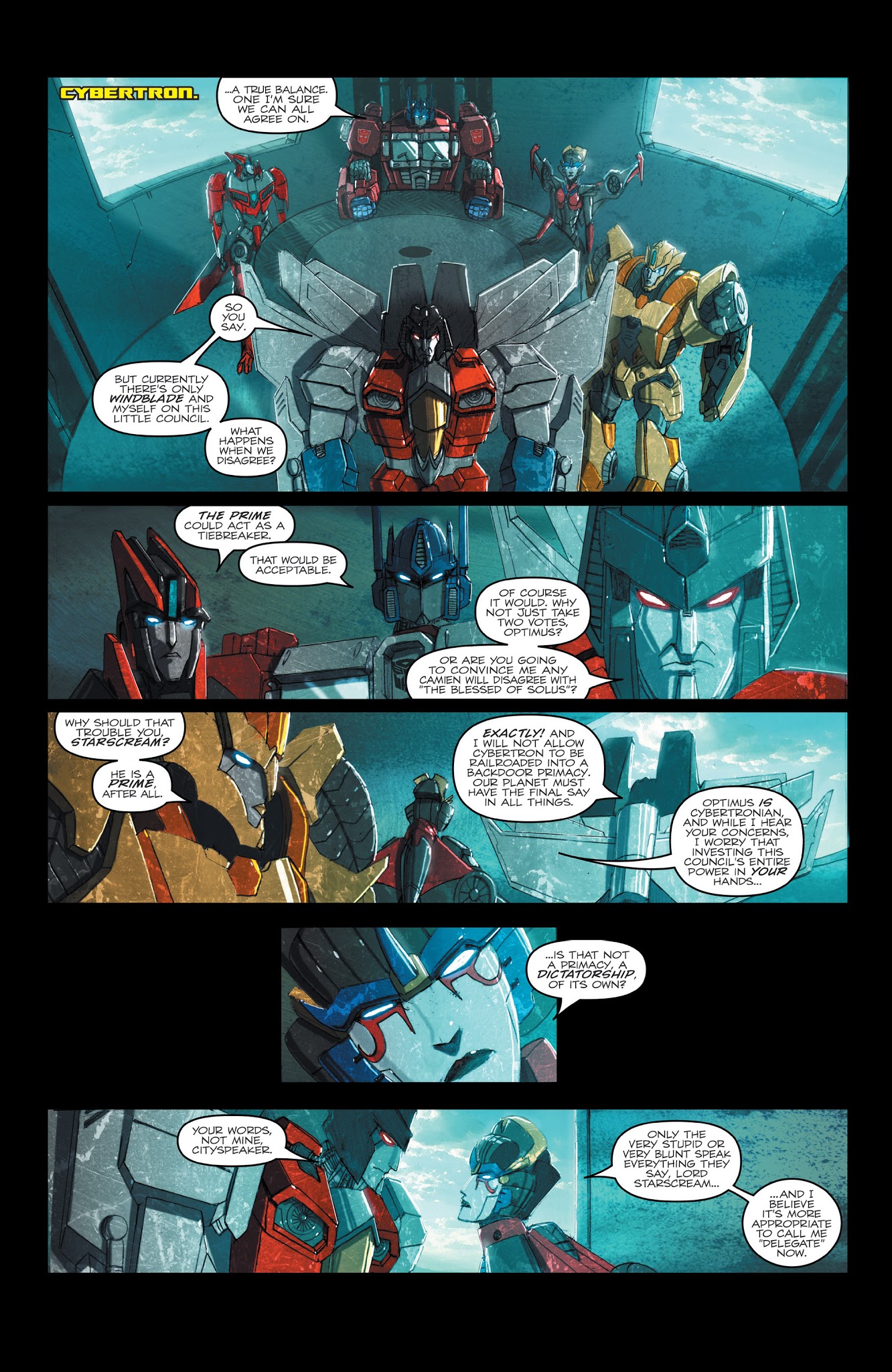 Read online The Transformers: Windblade (2018) comic -  Issue # TPB - 131