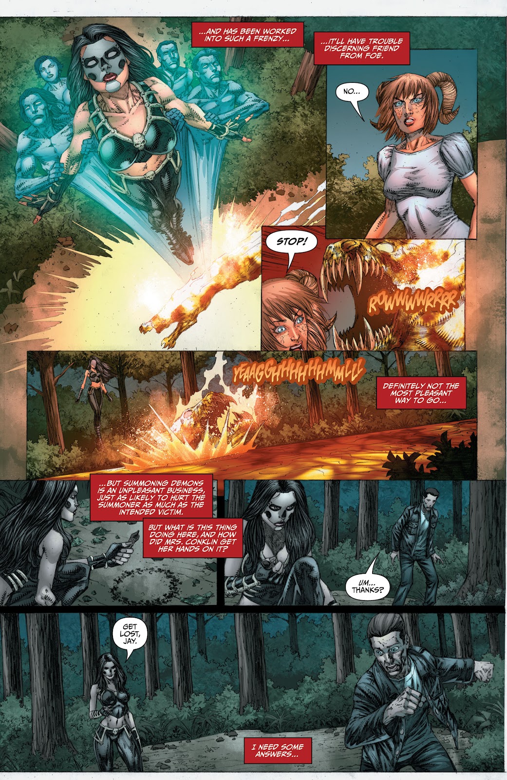 Mystere Annual: Spawn of the Abyss issue Full - Page 14