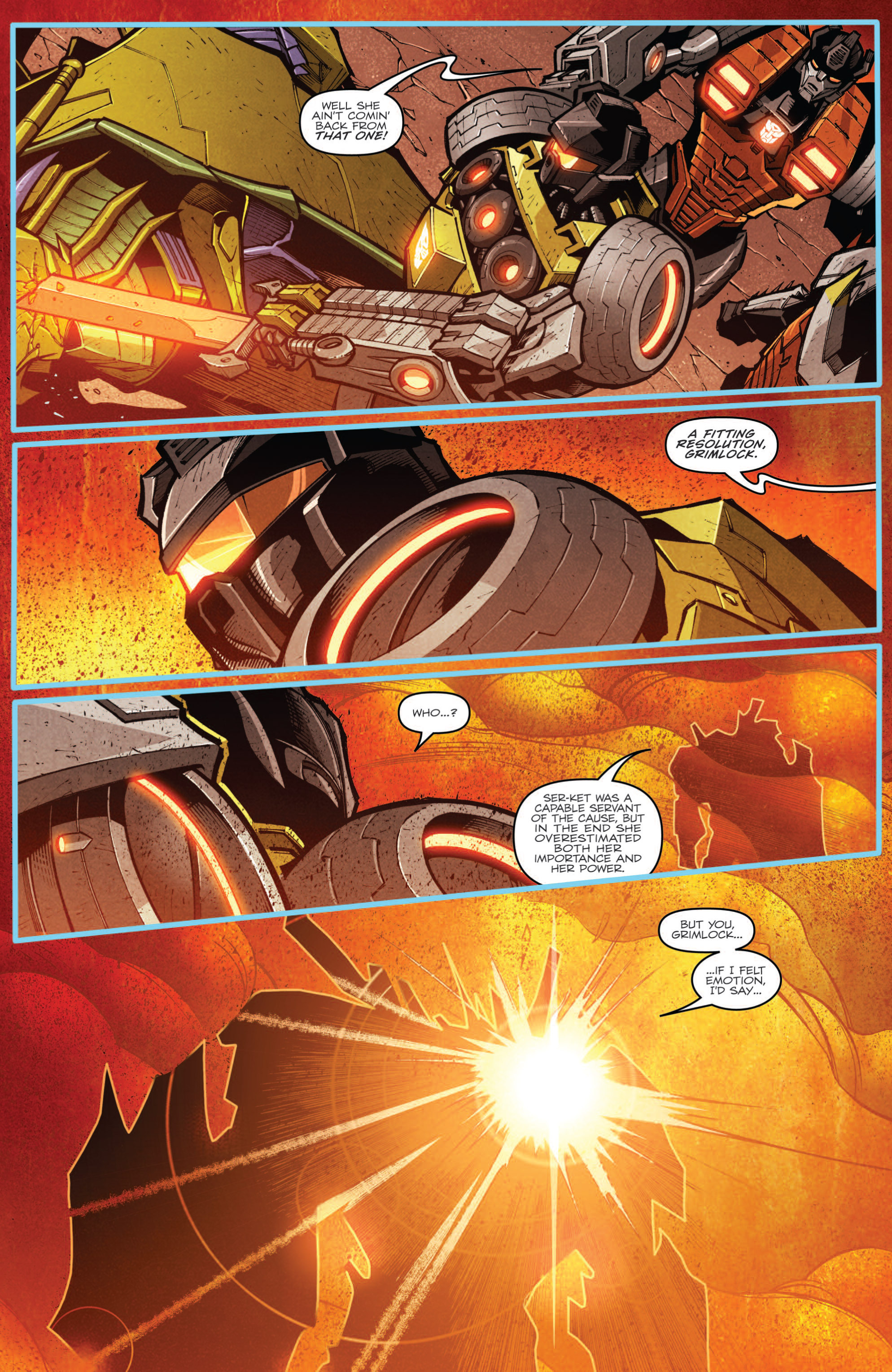 Read online The Transformers Prime: Rage of the Dinobots comic -  Issue #3 - 23