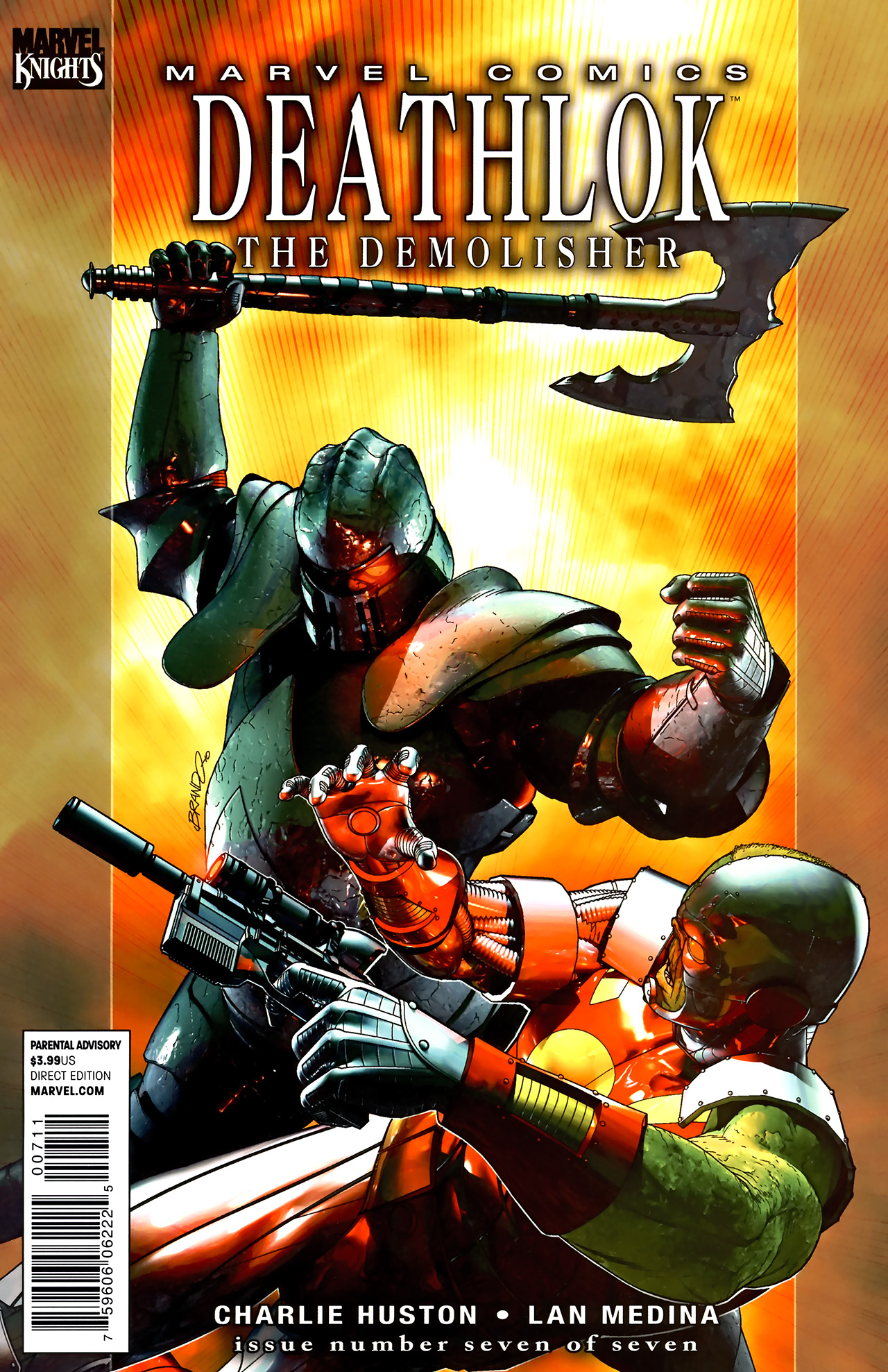 Read online Deathlok (2010) comic -  Issue #7 - 1