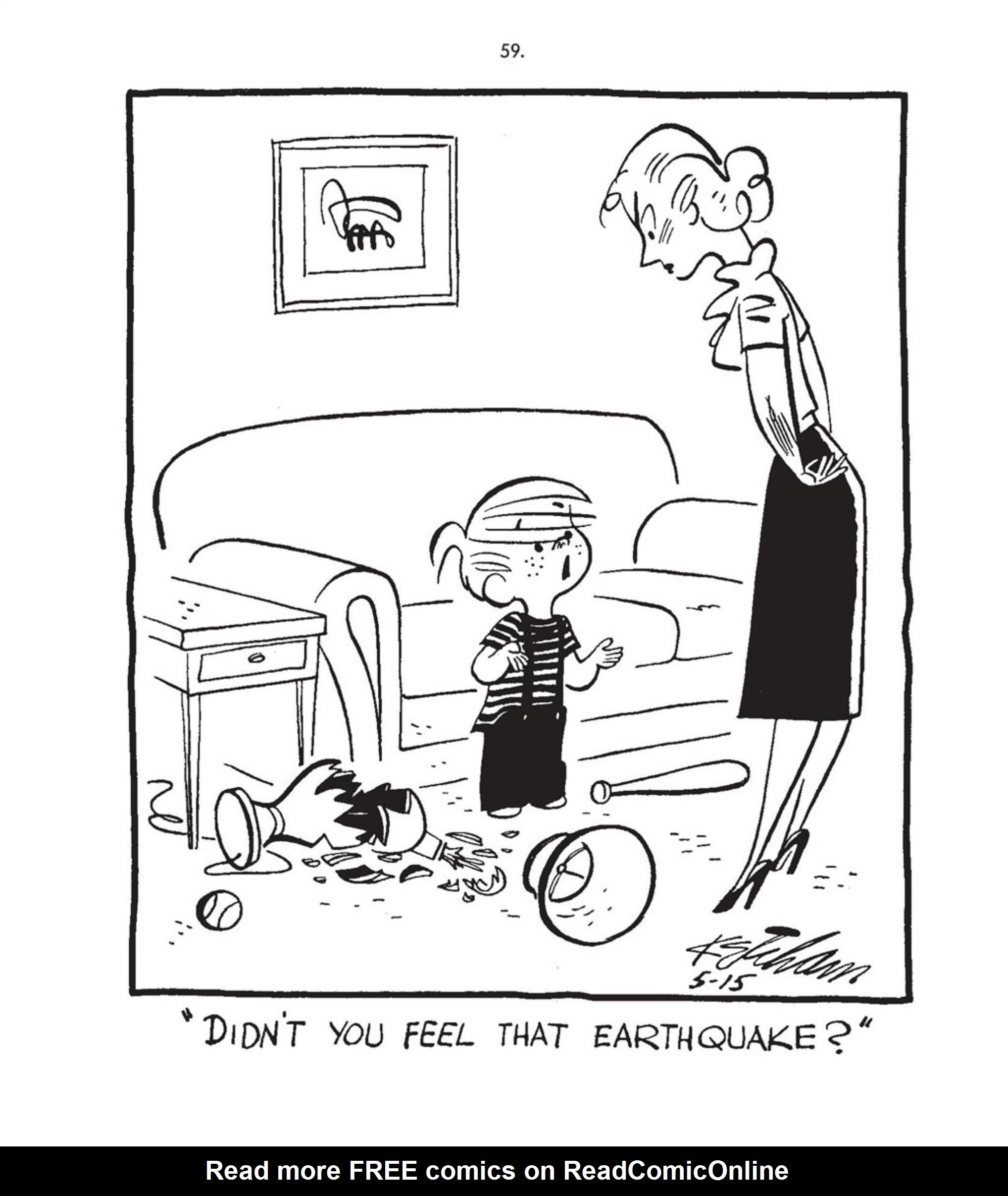 Read online Hank Ketcham's Complete Dennis the Menace comic -  Issue # TPB 1 (Part 1) - 84