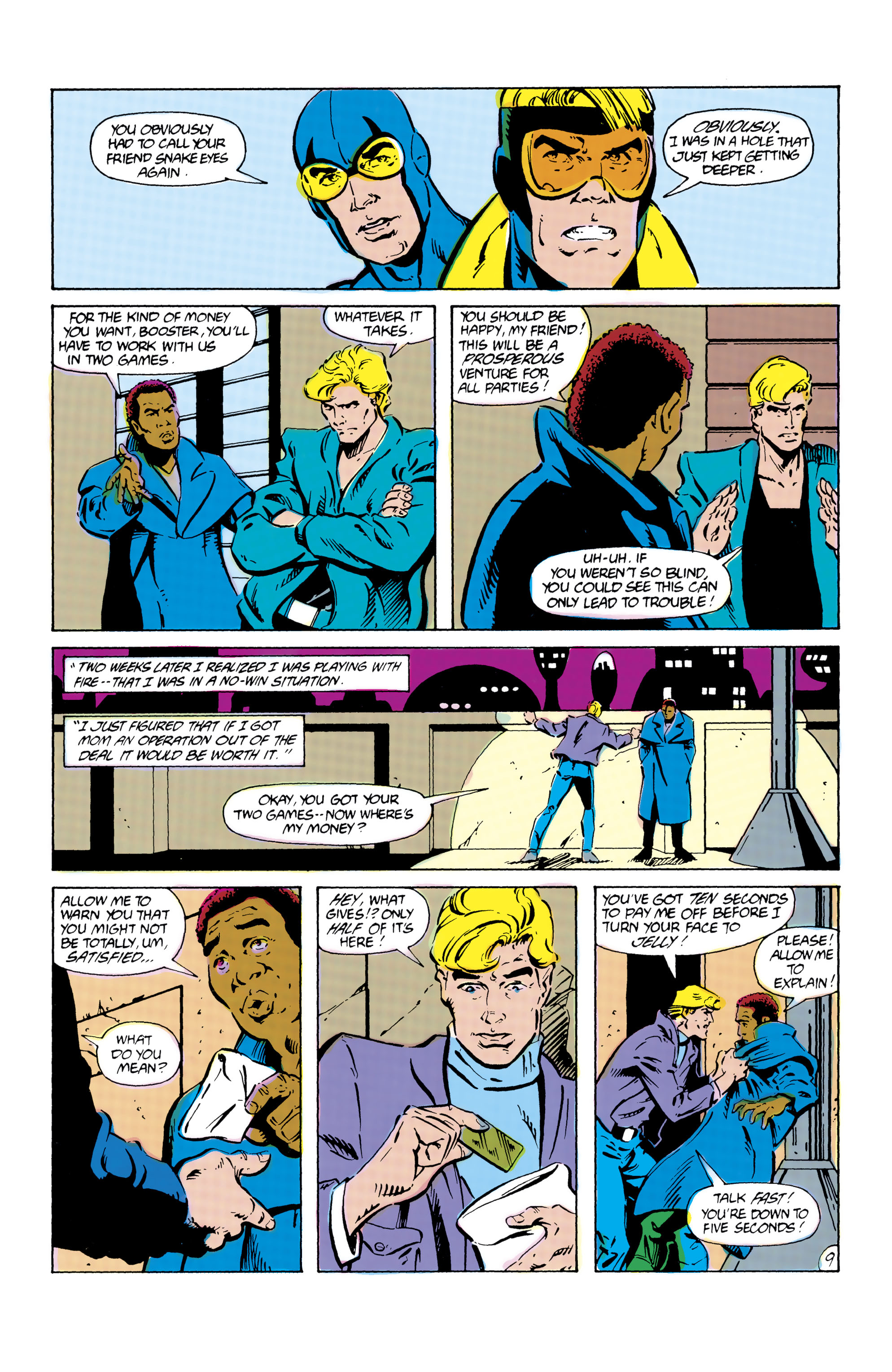 Read online Secret Origins (1986) comic -  Issue #35 - 10
