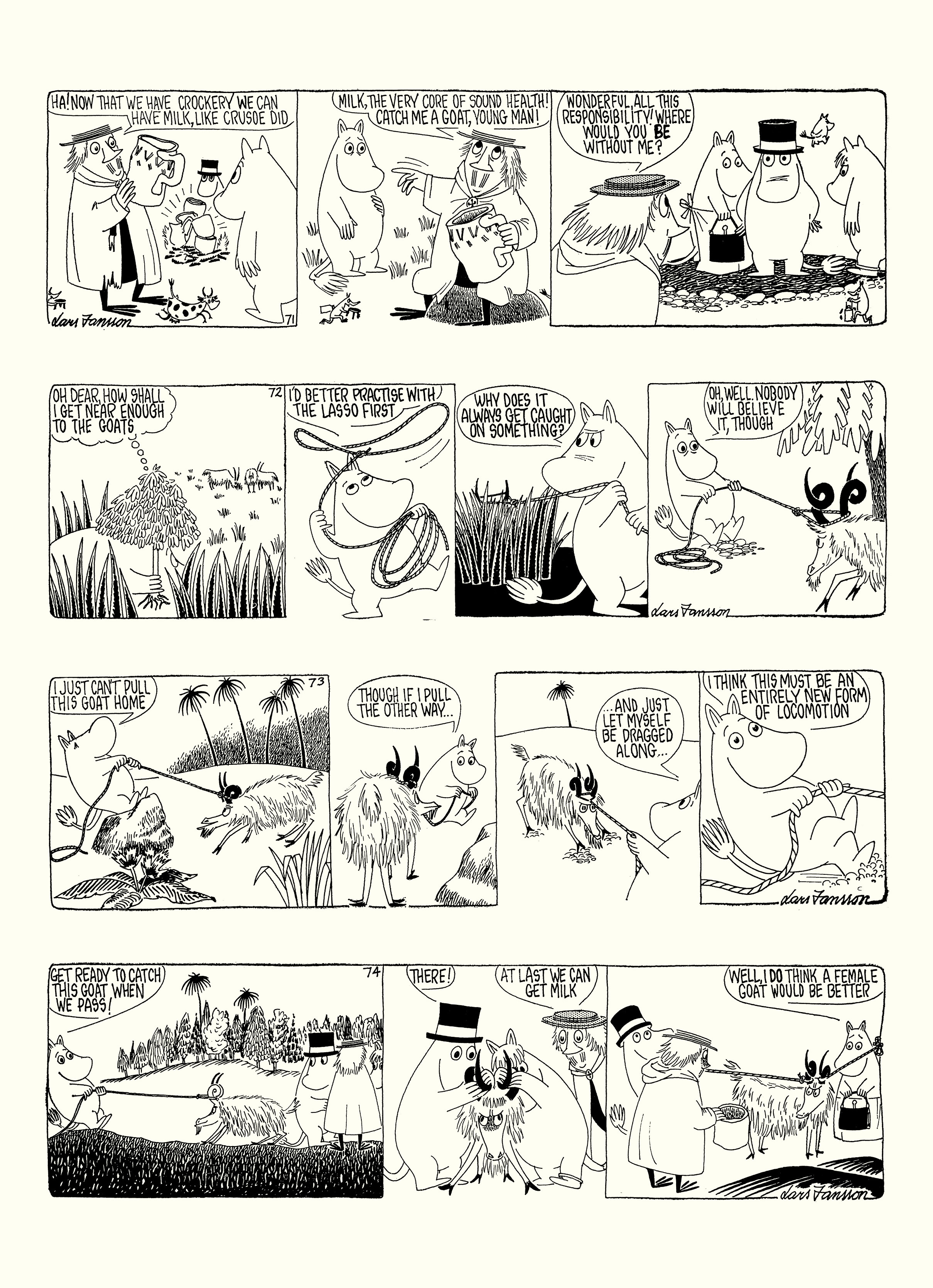 Read online Moomin: The Complete Lars Jansson Comic Strip comic -  Issue # TPB 8 - 23