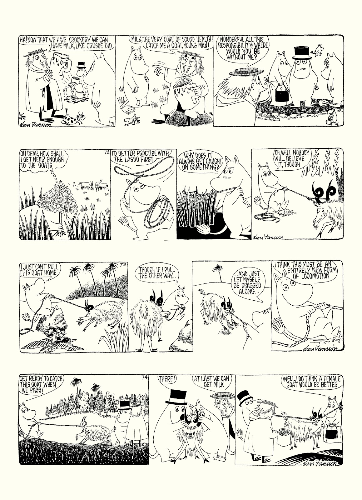 Moomin: The Complete Lars Jansson Comic Strip issue TPB 8 - Page 23