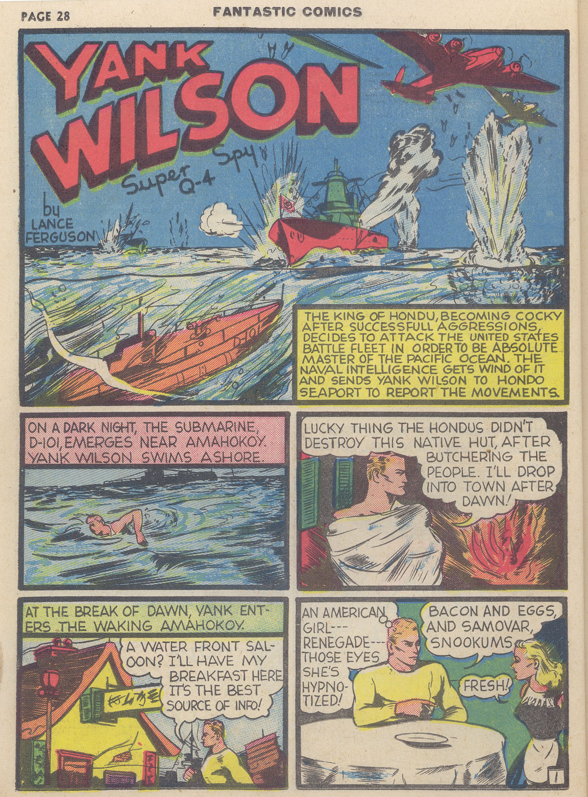 Read online Fantastic Comics comic -  Issue #9 - 30