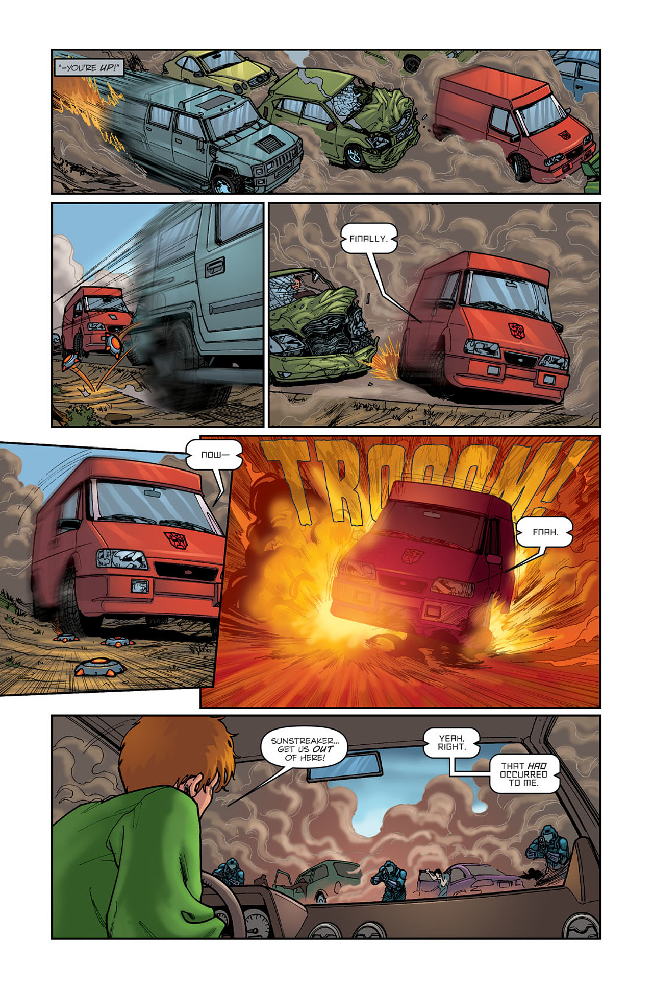 Read online The Transformers: Escalation comic -  Issue #1 - 23