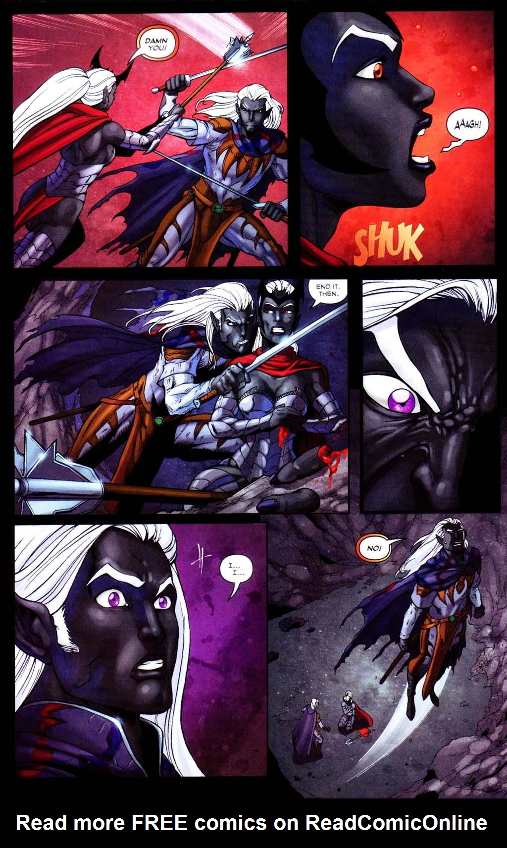 Read online Forgotten Realms: Exile comic -  Issue #1 - 24