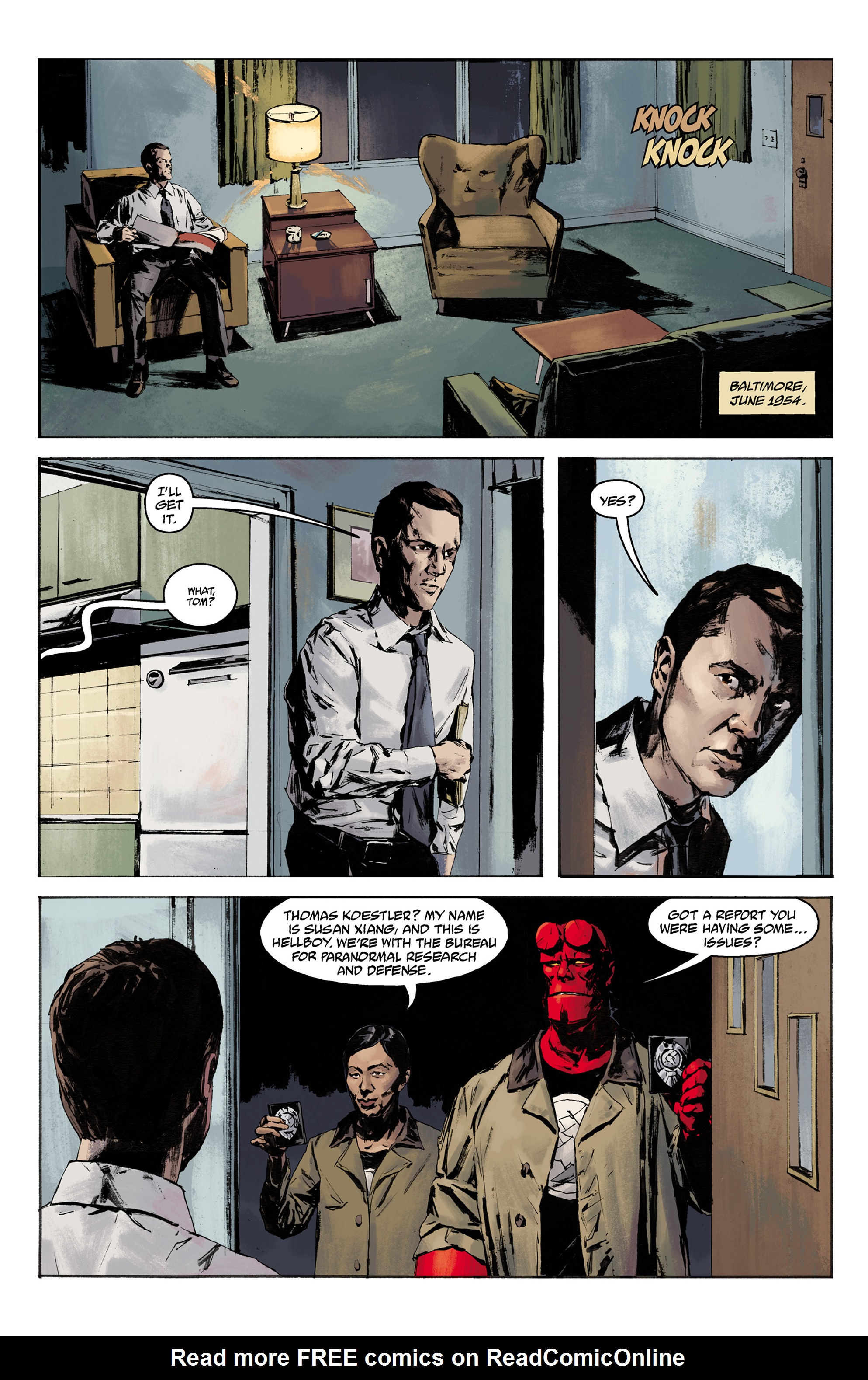 Read online Hellboy and the B.P.R.D.: 1954--The Unreasoning Beast comic -  Issue # Full - 3