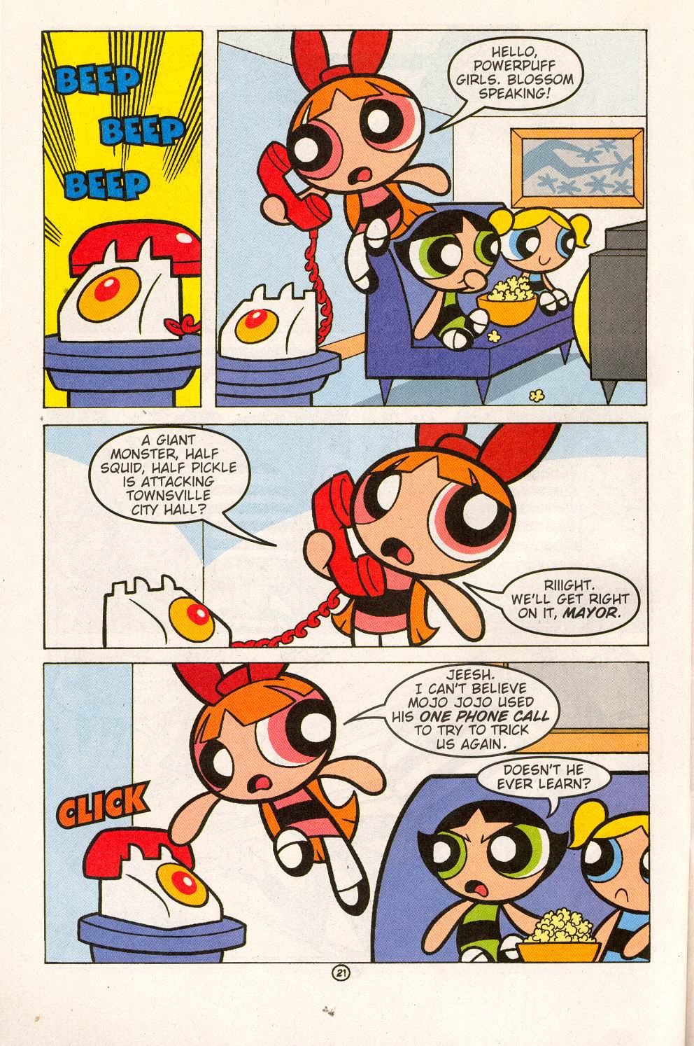 Read online The Powerpuff Girls comic -  Issue #6 - 22