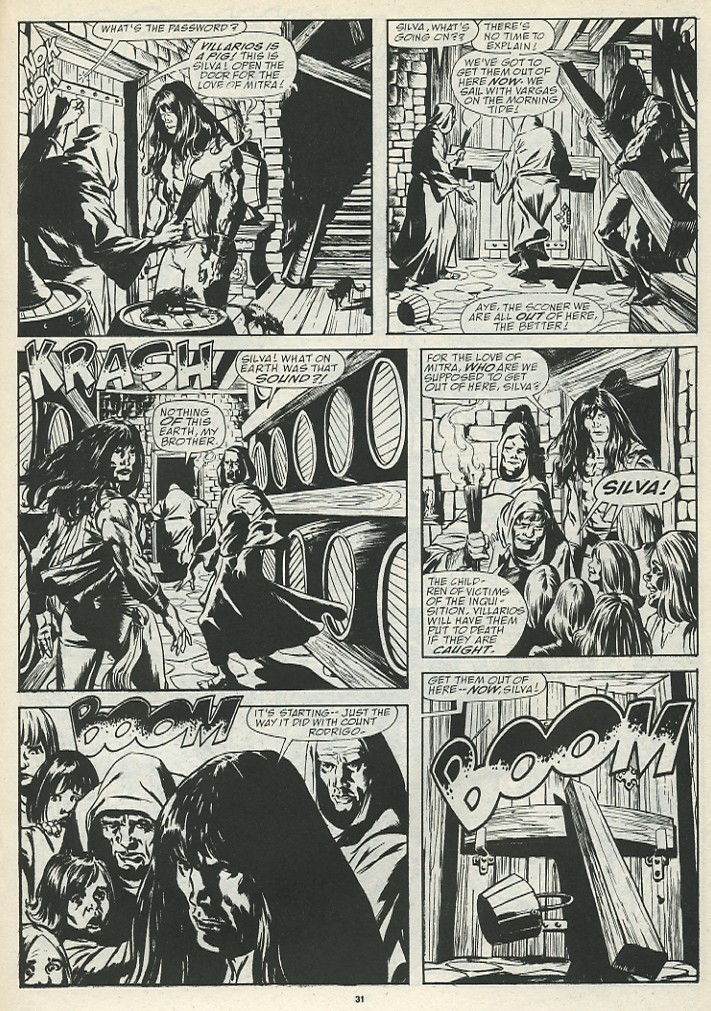 The Savage Sword Of Conan issue 185 - Page 33