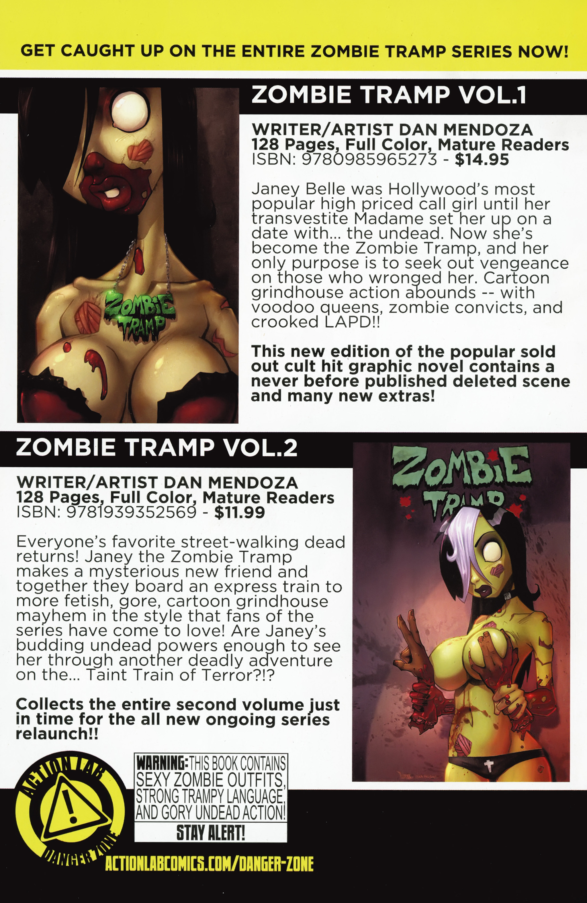 Read online Free Comic Book Day 2014 comic -  Issue # Zombie Tramp and Ehmm Theory FCBD Edtion - 16
