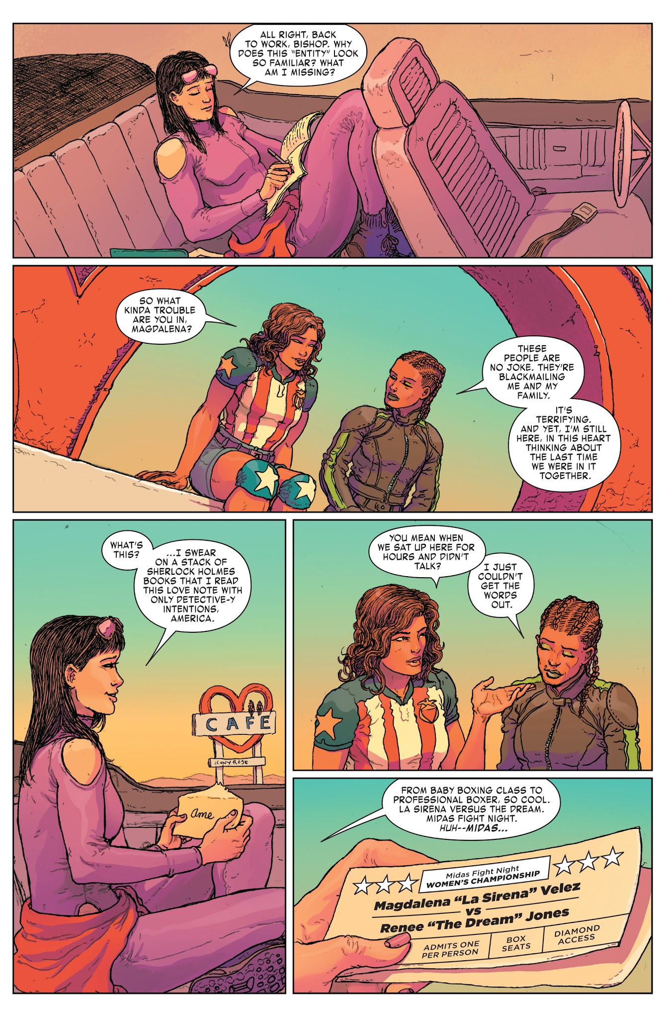 Read online America (2017) comic -  Issue #5 - 20