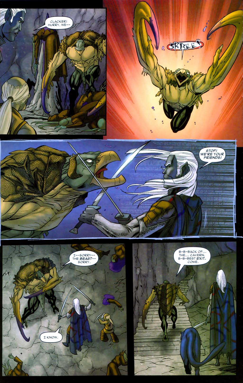 Read online Forgotten Realms: Exile comic -  Issue #3 - 21