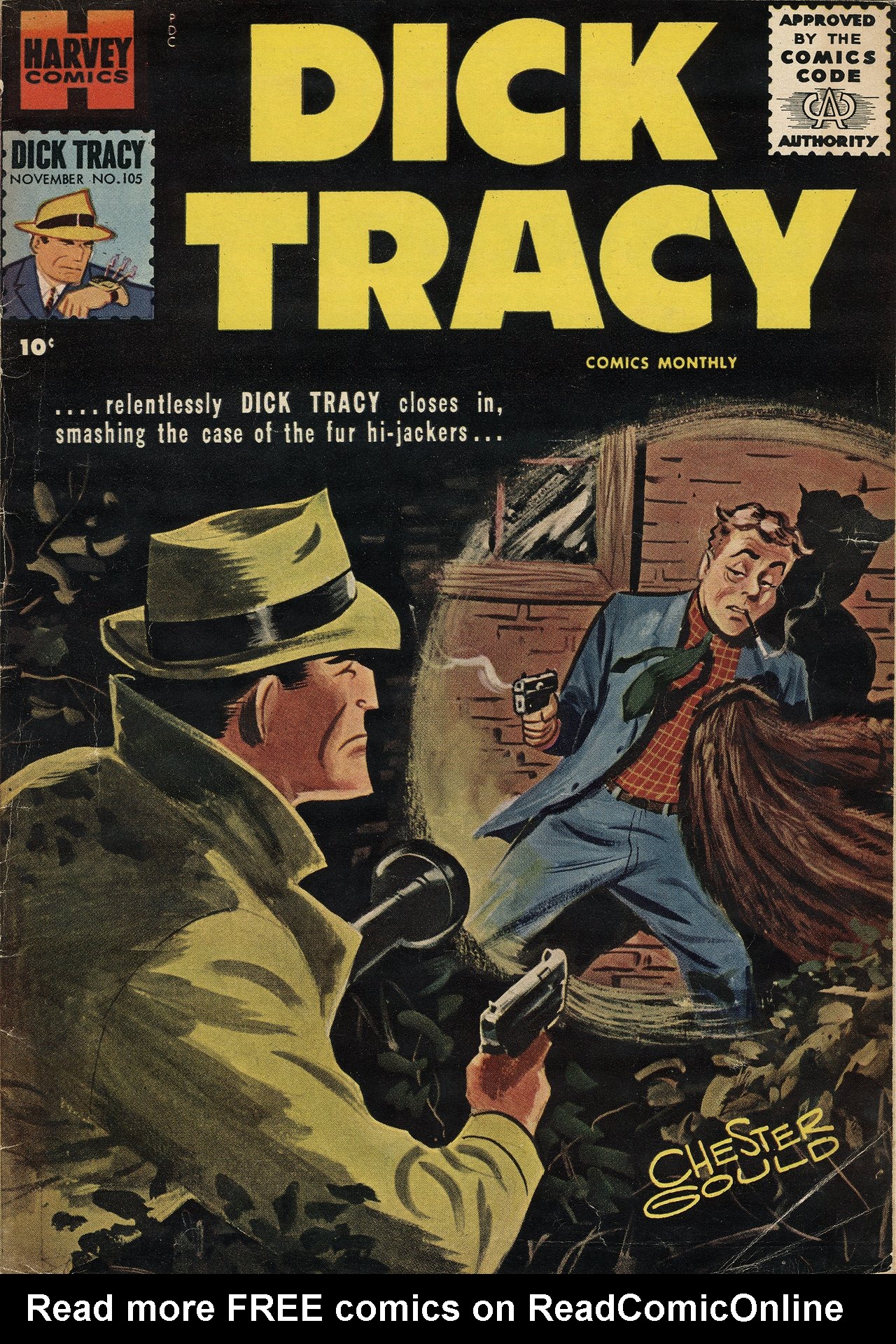 Read online Dick Tracy comic -  Issue #105 - 1