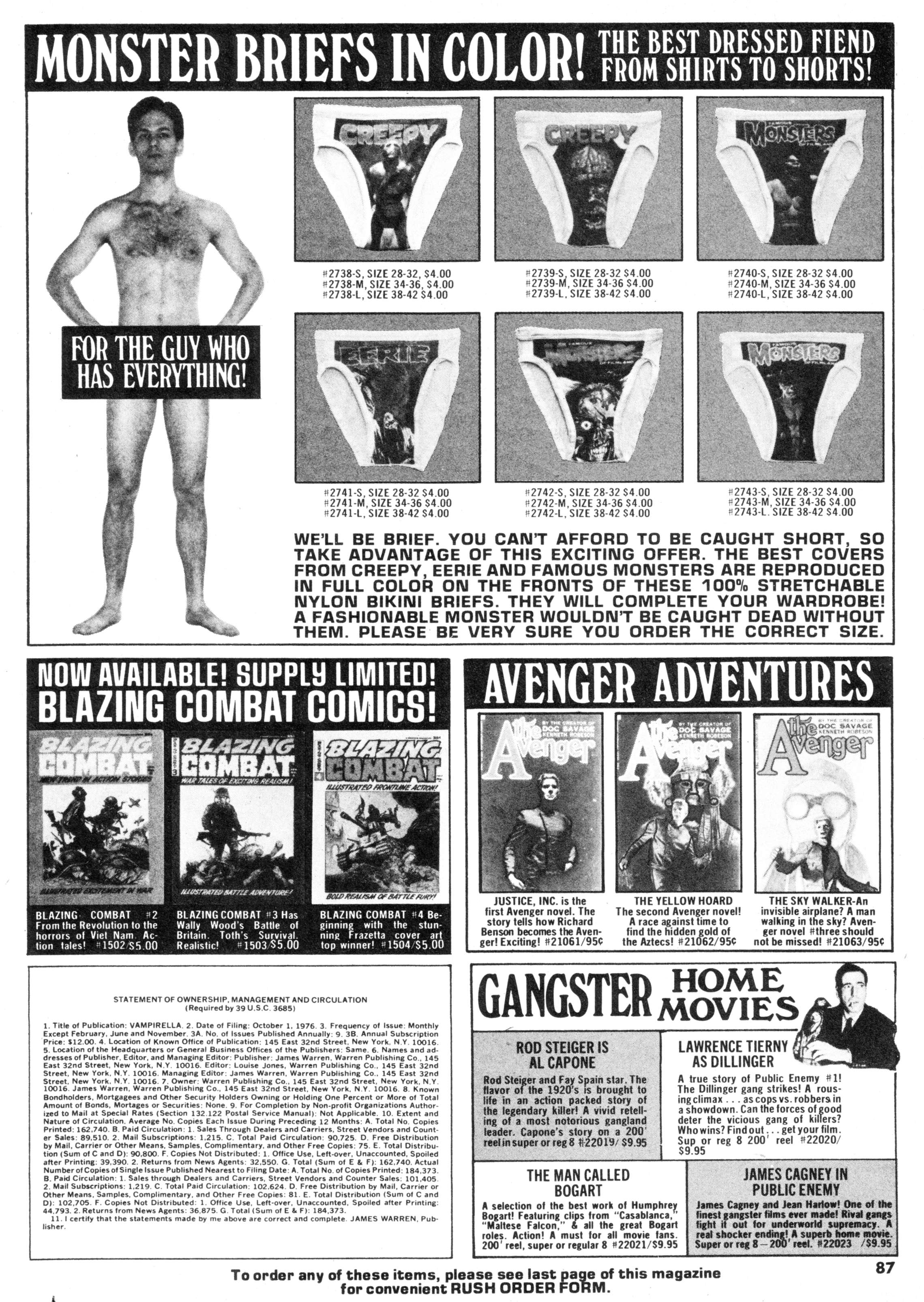 Read online Vampirella (1969) comic -  Issue #58 - 87