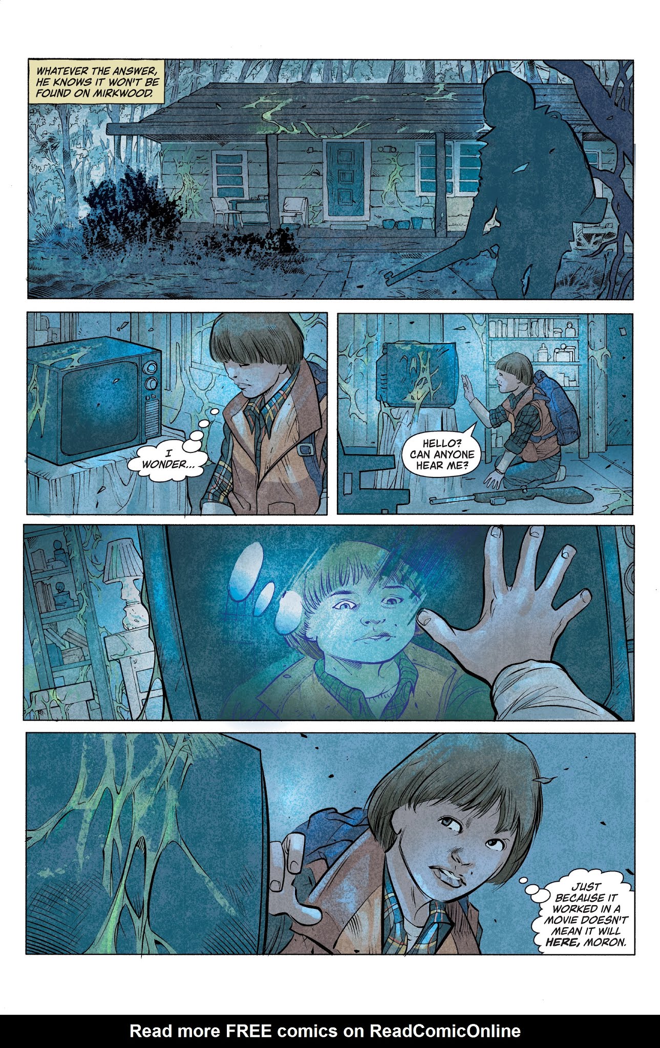 Read online Stranger Things comic -  Issue #1 - 19