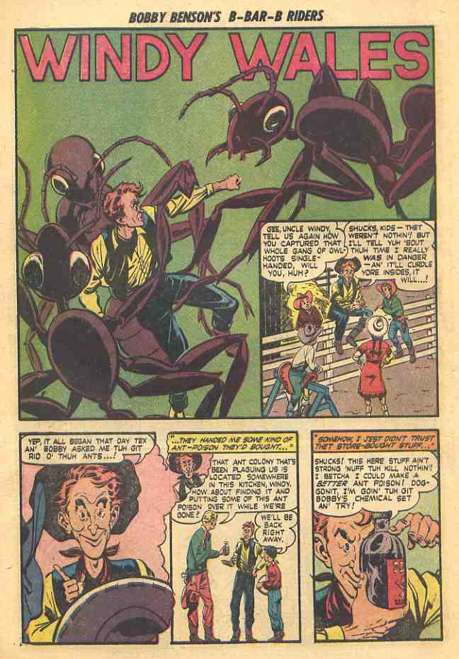 Read online Bobby Benson's B-Bar-B Riders comic -  Issue #5 - 18