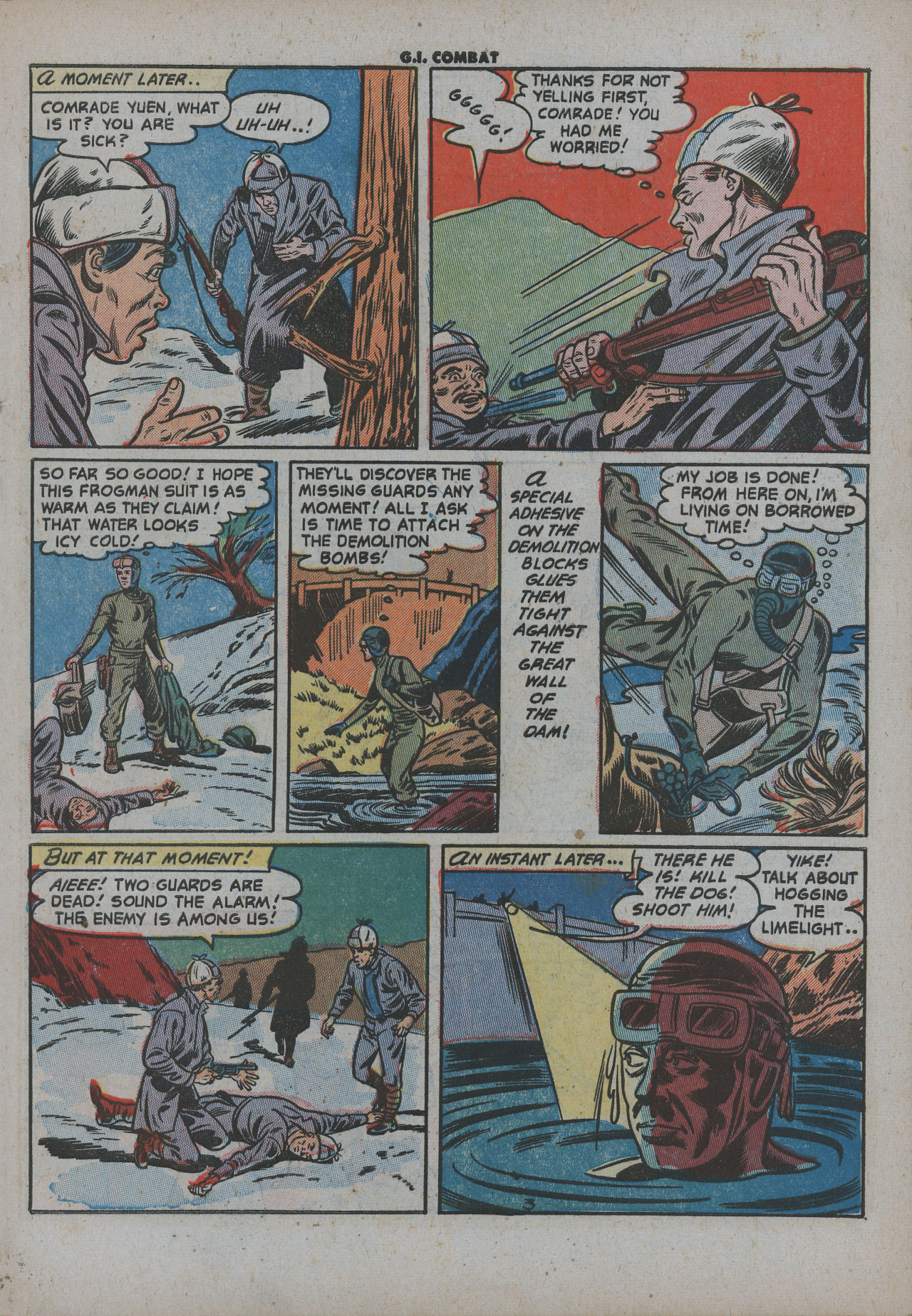 Read online G.I. Combat (1952) comic -  Issue #6 - 29