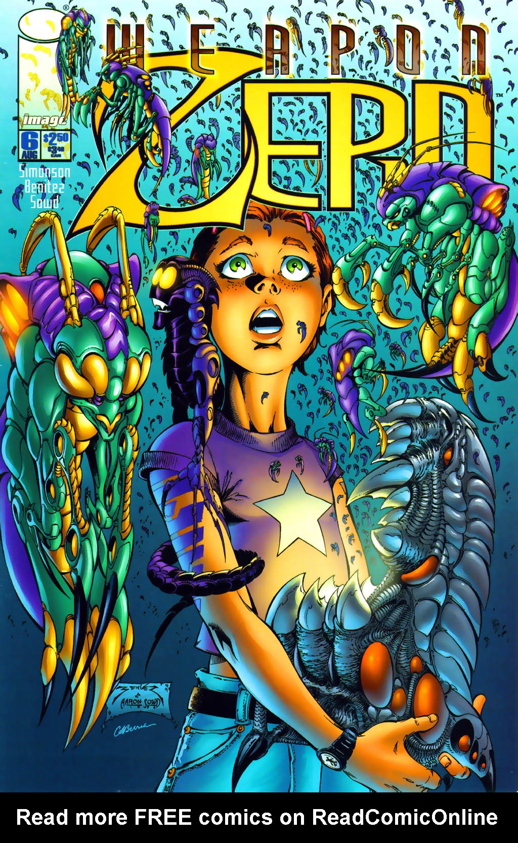 Read online Weapon Zero comic -  Issue #6 - 1