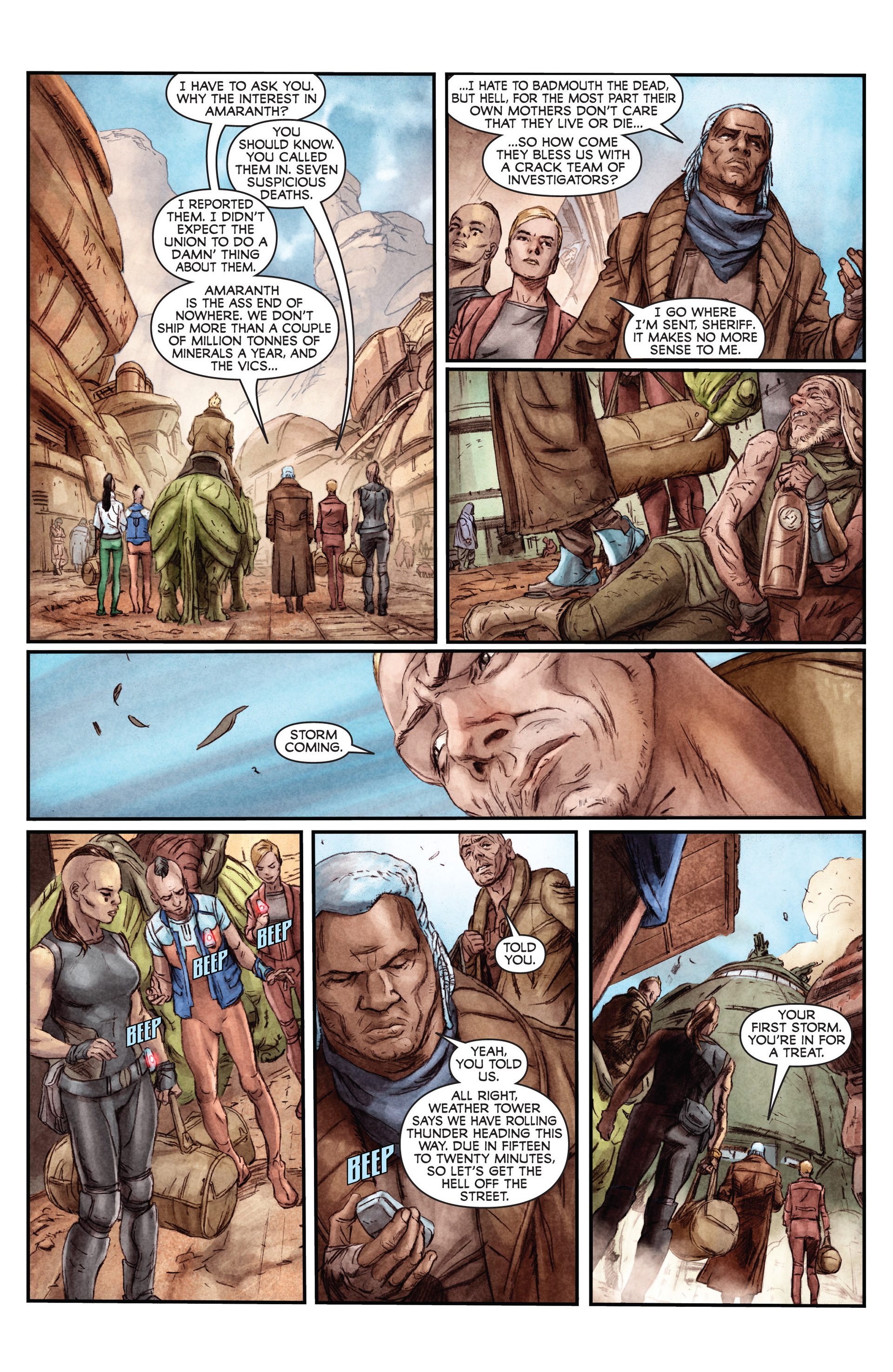 Read online Storm Dogs comic -  Issue #1 - 11