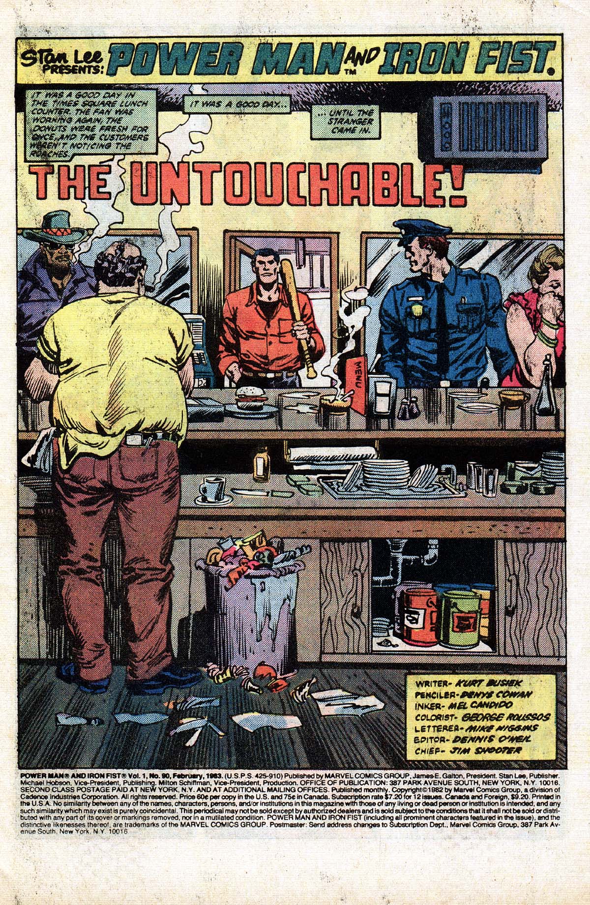 Read online Power Man and Iron Fist (1978) comic -  Issue #90 - 2
