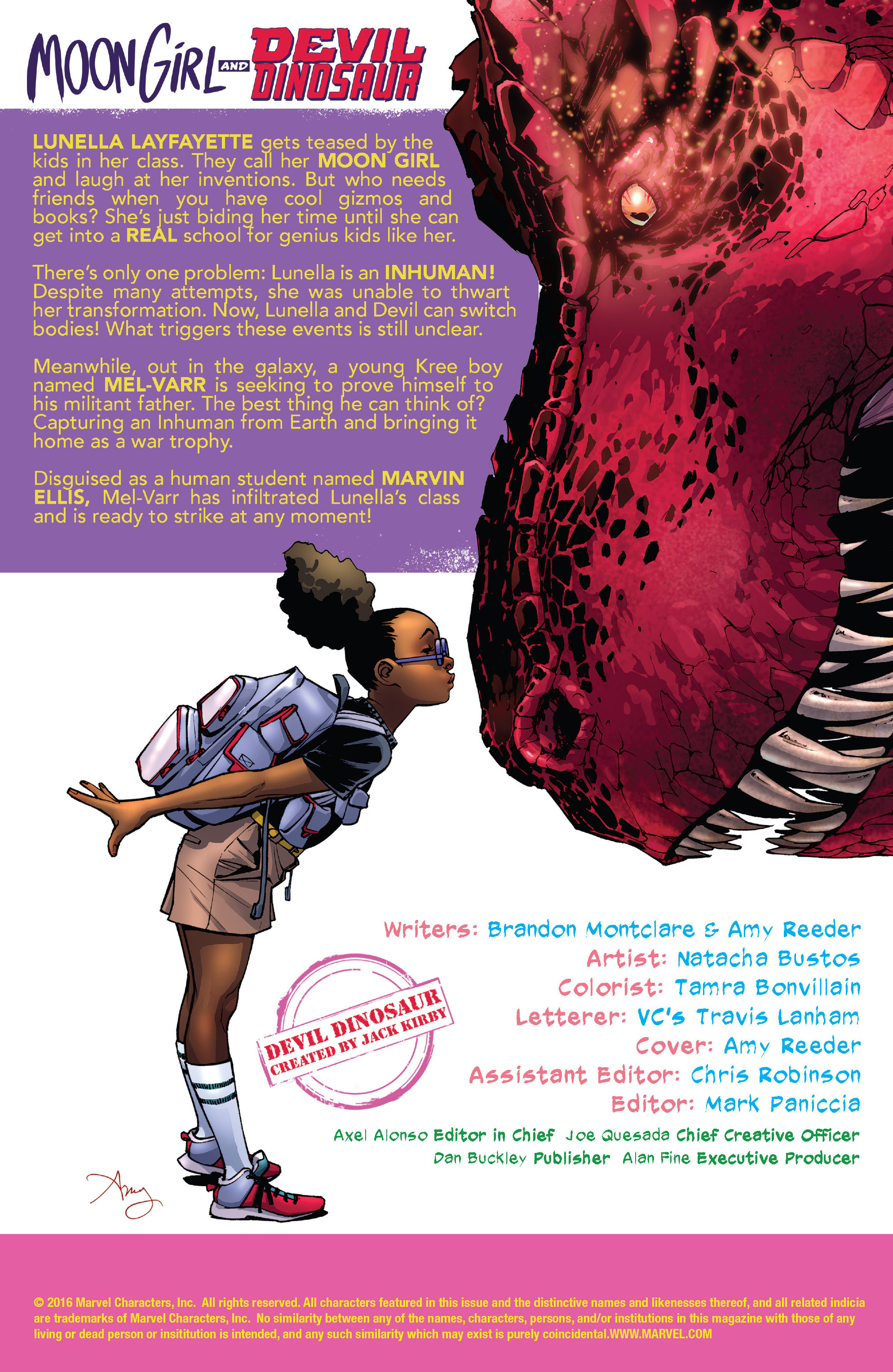 Read online Moon Girl And Devil Dinosaur comic -  Issue #9 - 2