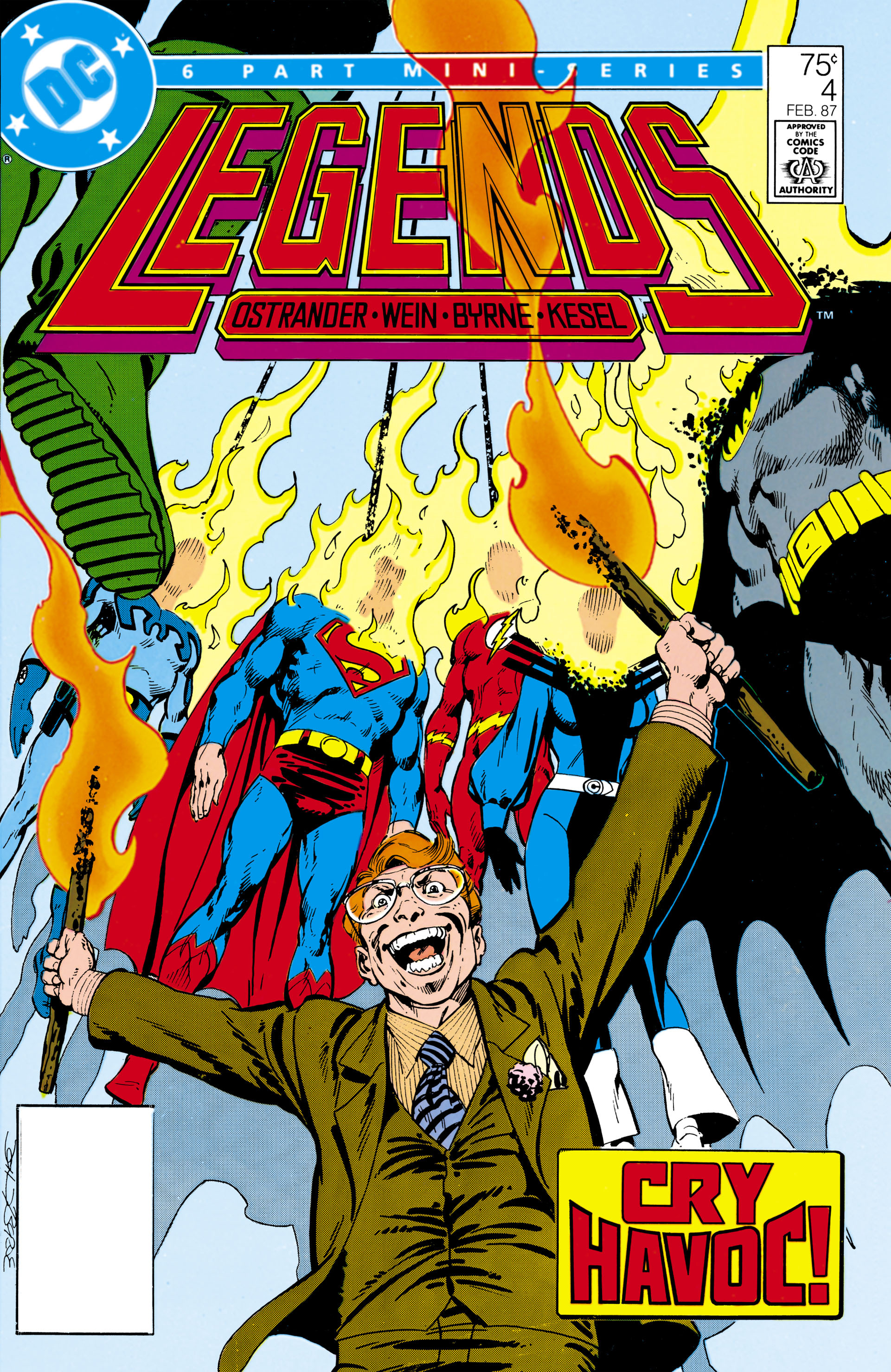 Read online Legends comic -  Issue #4 - 1