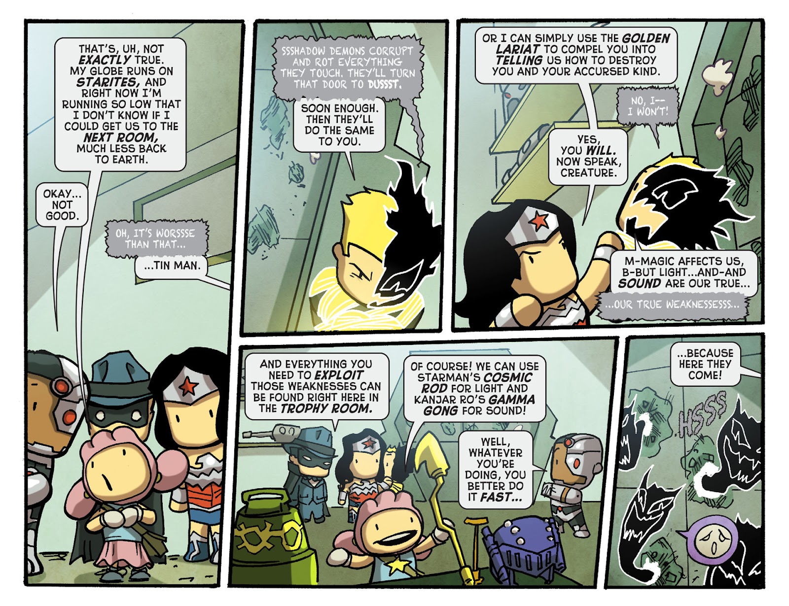 Scribblenauts Unmasked: A Crisis of Imagination issue 8 - Page 17