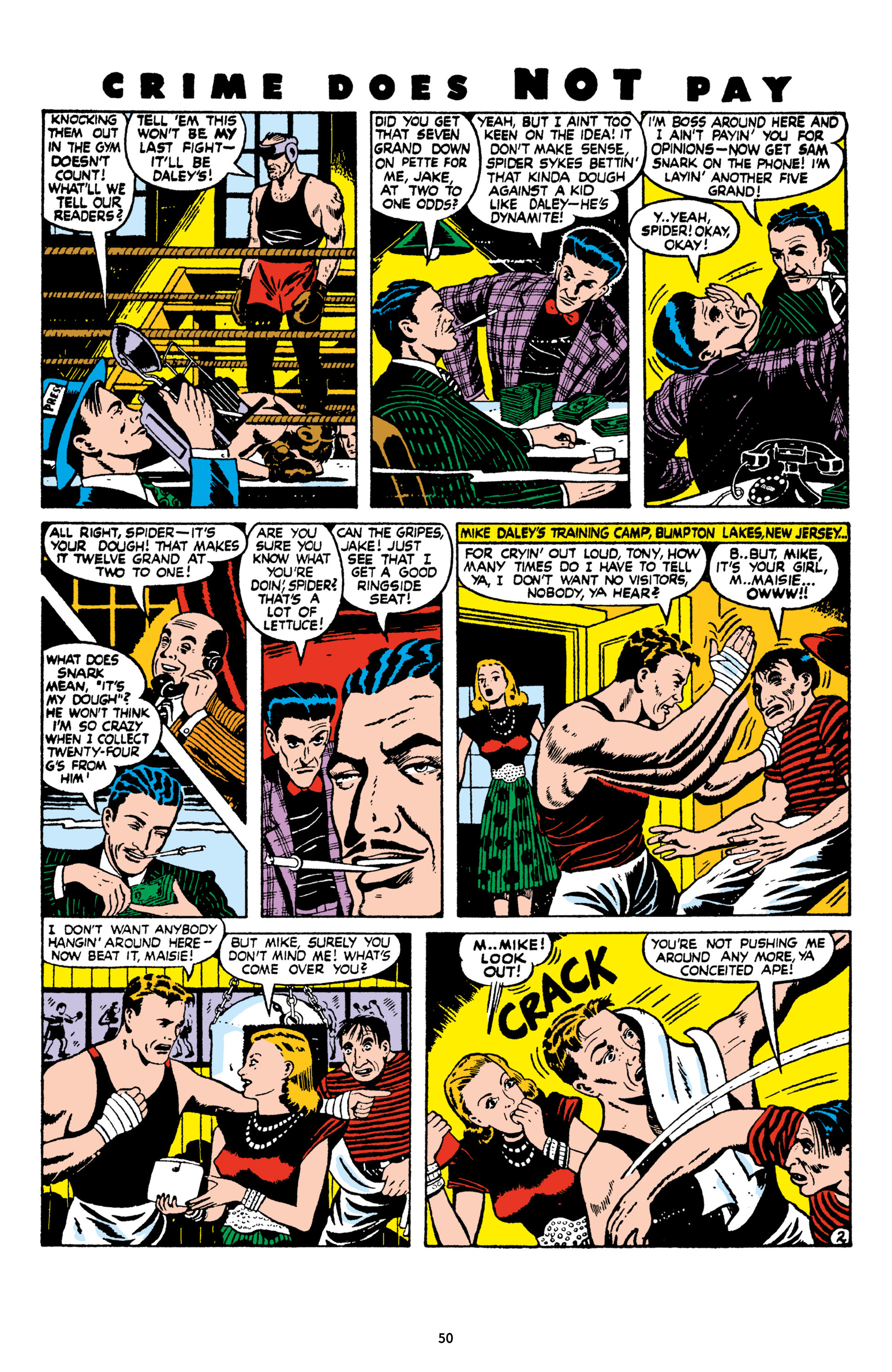 Read online Crime Does Not Pay Archives comic -  Issue # TPB 9 (Part 1) - 52