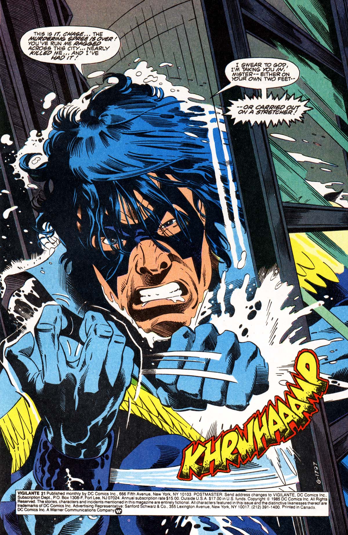Read online Vigilante (1983) comic -  Issue #21 - 2