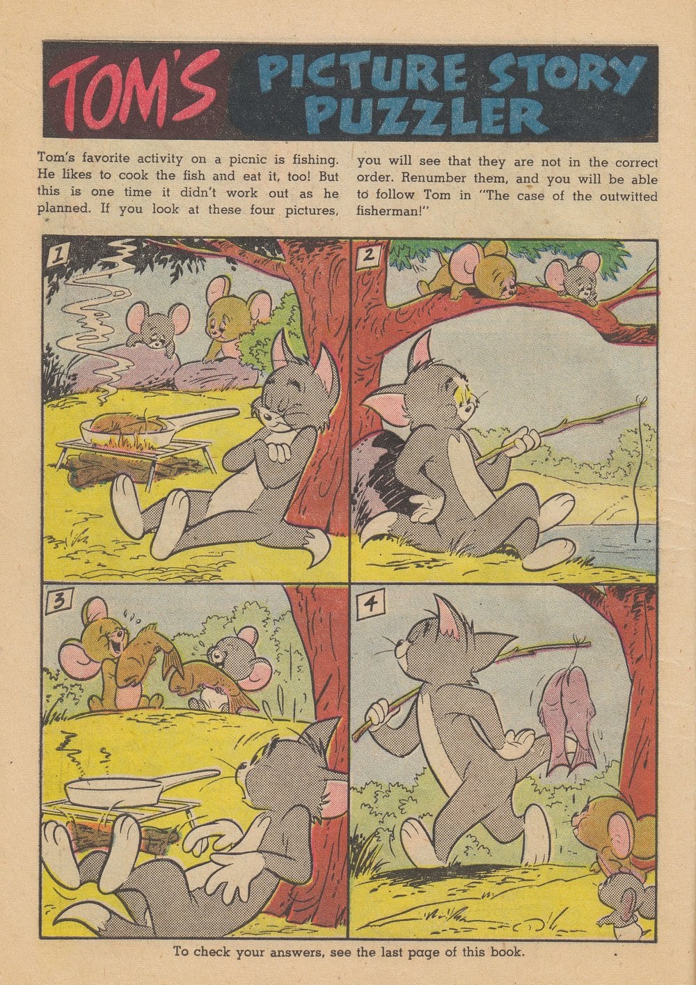 Read online Tom & Jerry Picnic Time comic -  Issue # TPB - 19