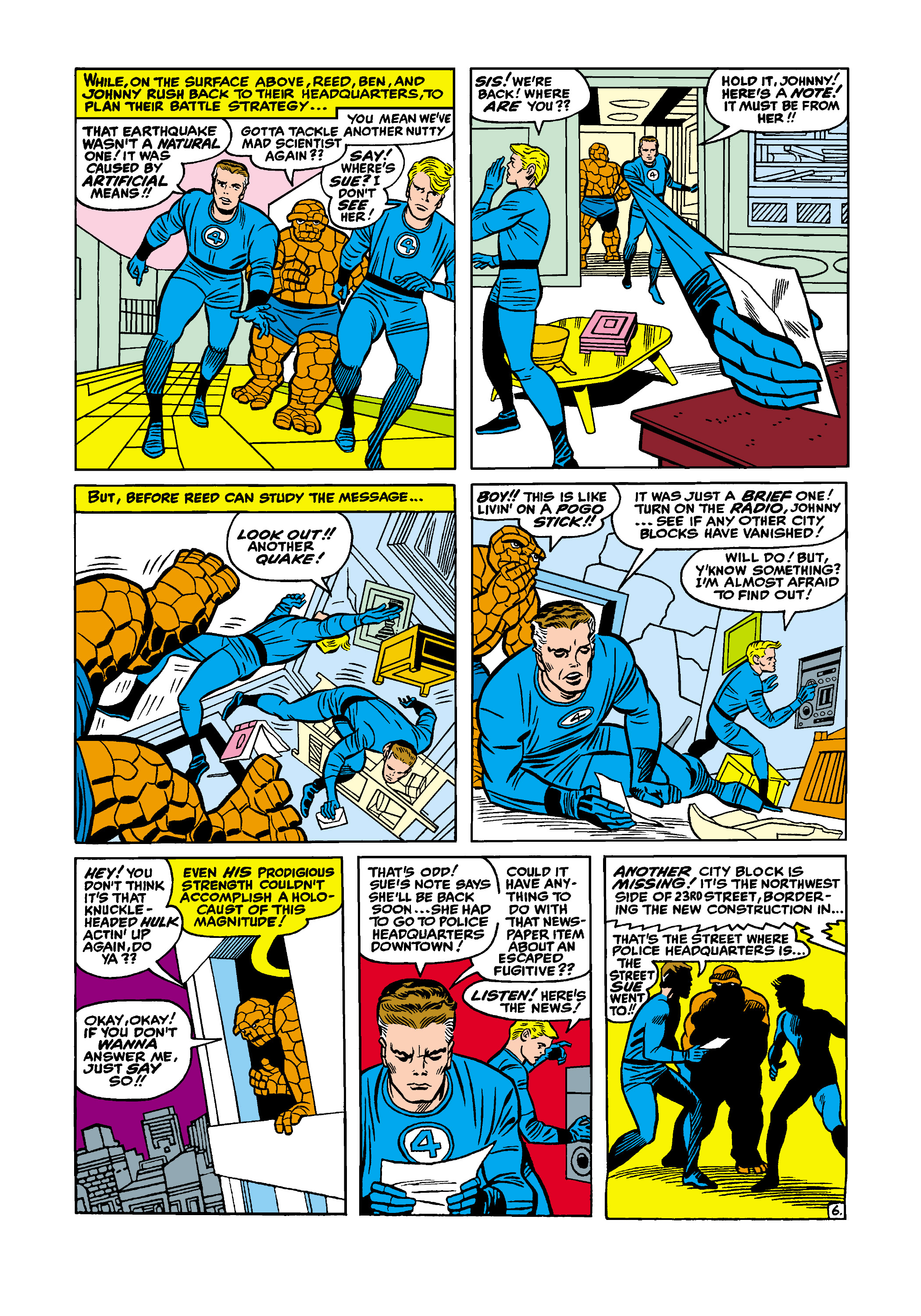 Read online Marvel Masterworks: The Fantastic Four comic -  Issue # TPB 4 (Part 1) - 62