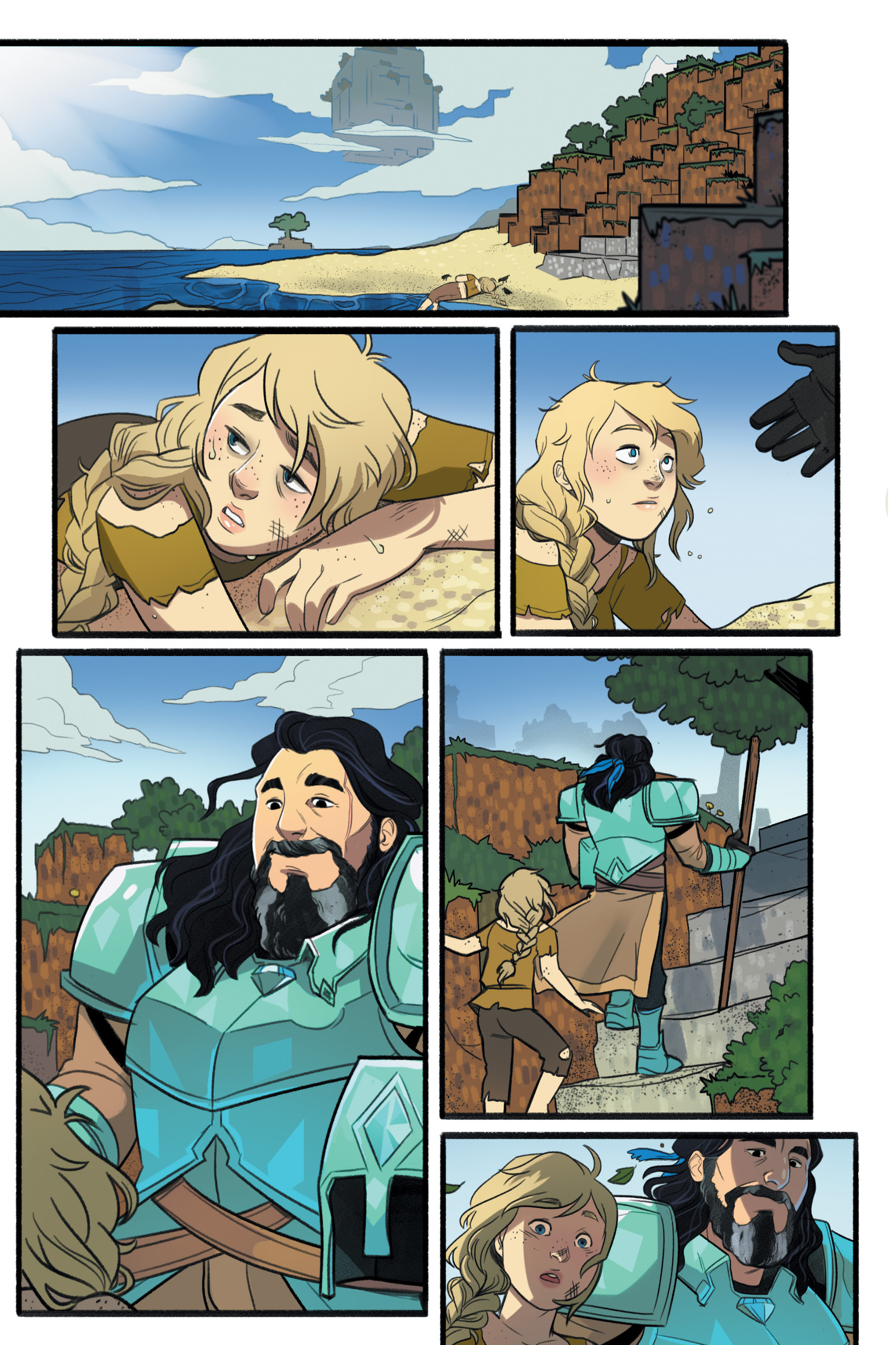 Read online Minecraft: Stories From the Overworld comic -  Issue # TPB - 86