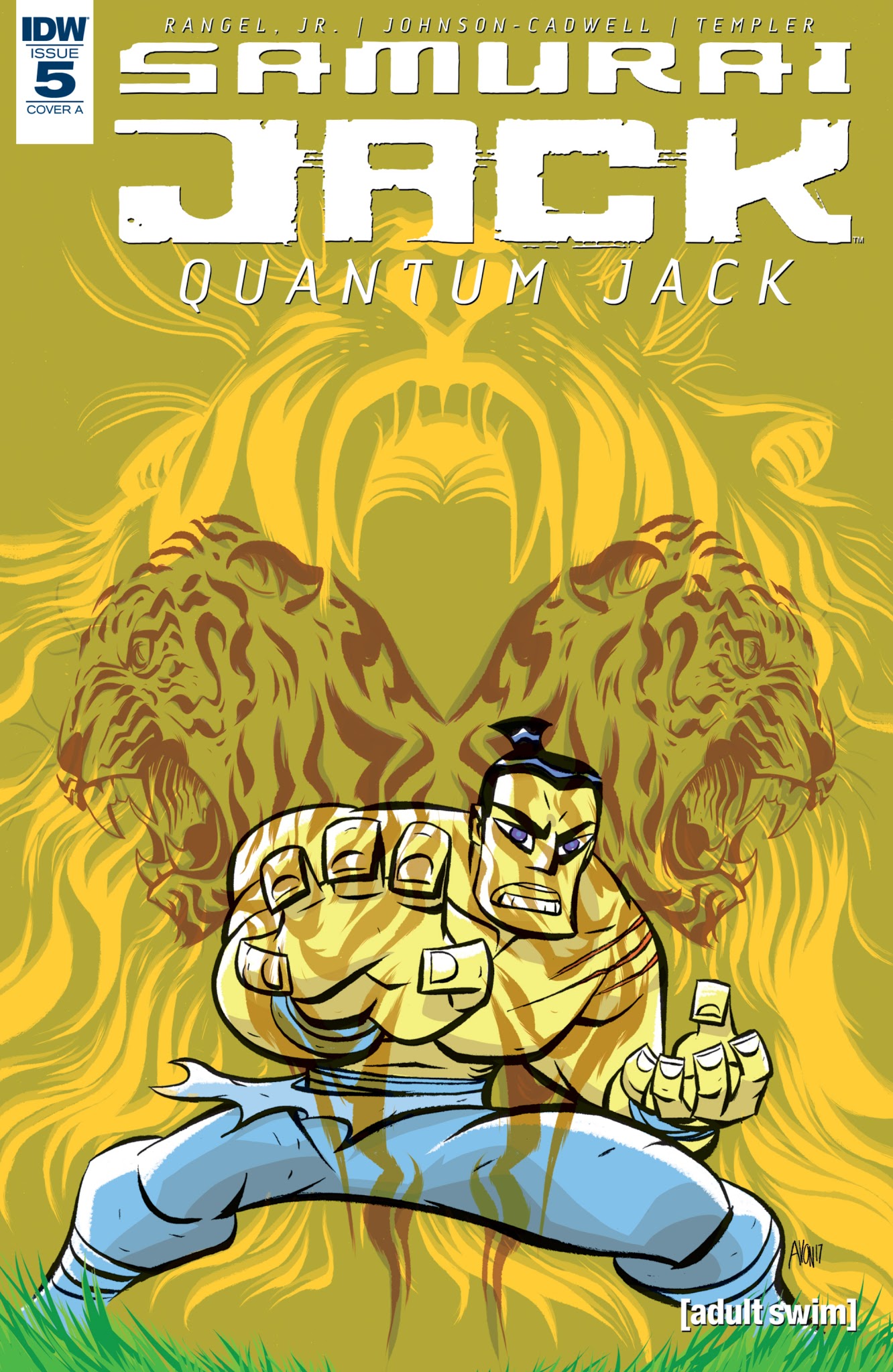 Read online Samurai Jack: Quantum Jack comic -  Issue #5 - 1