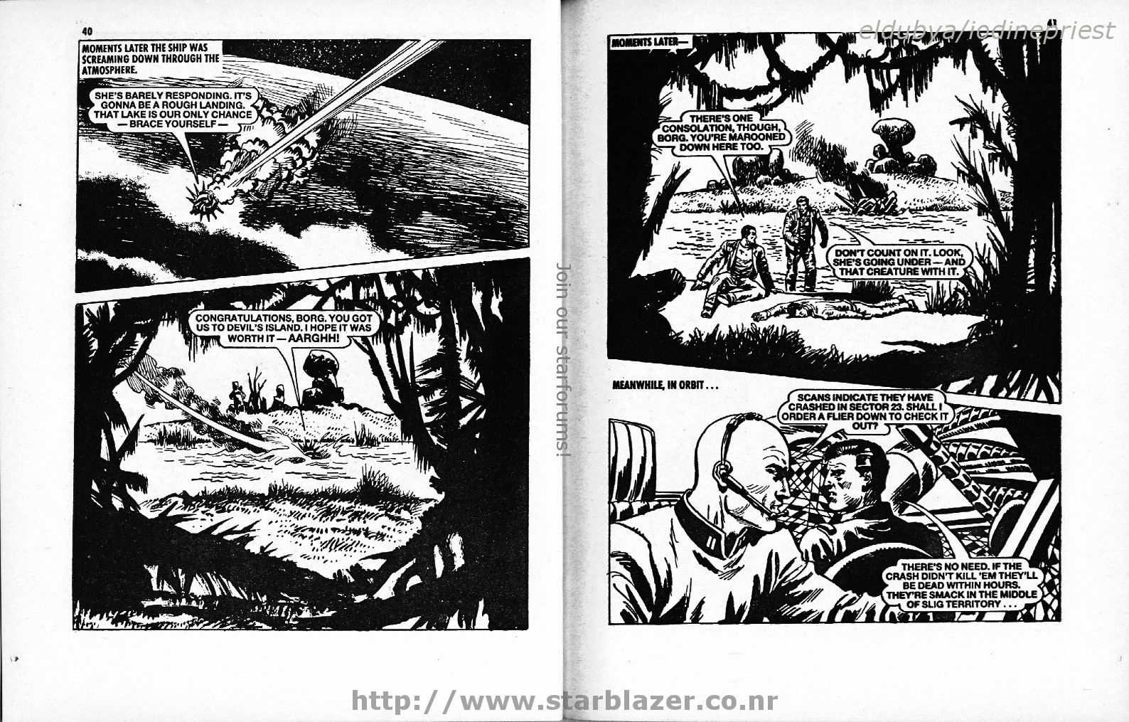 Read online Starblazer comic -  Issue #208 - 22