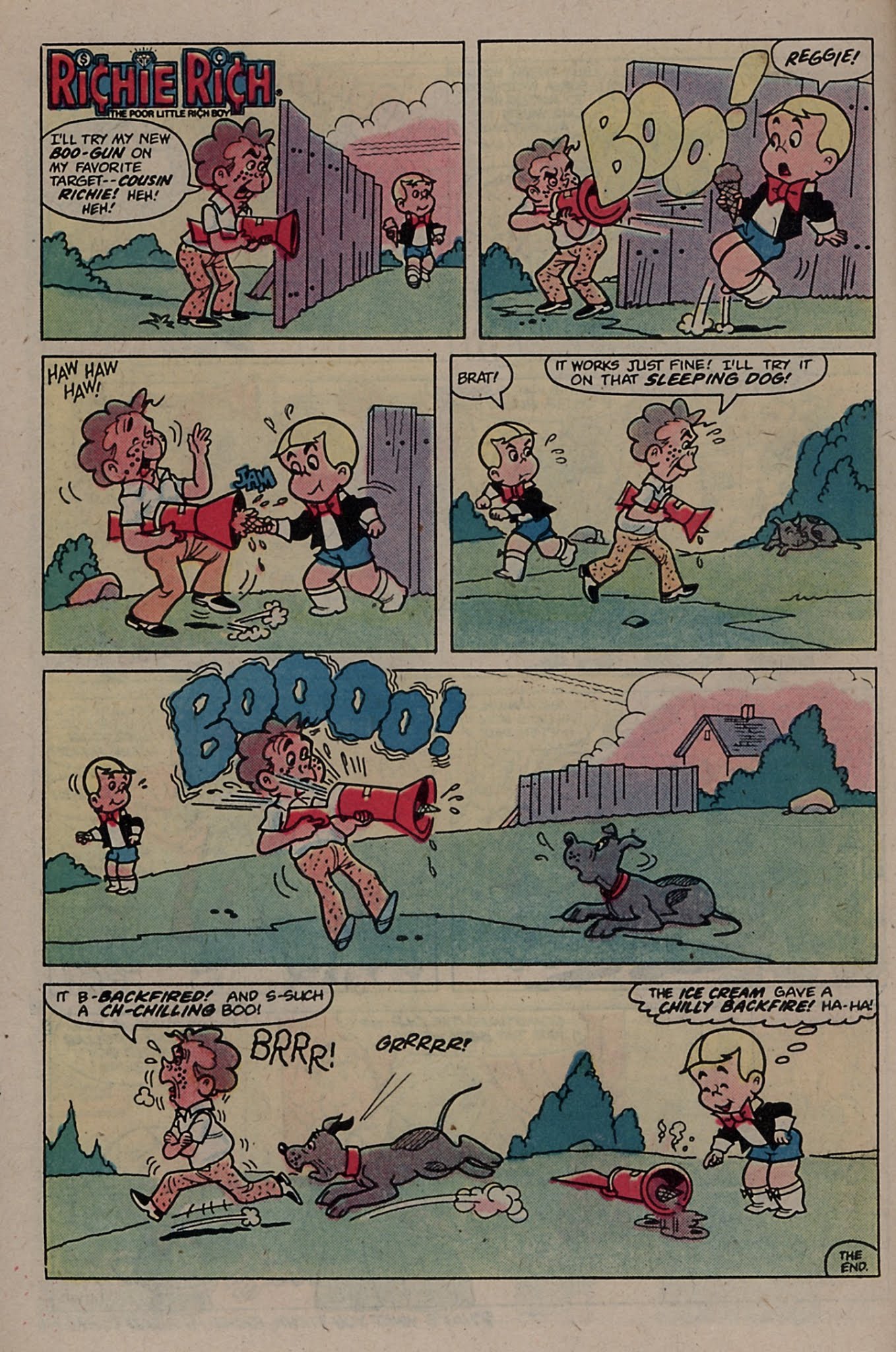 Read online Richie Rich & Dollar the Dog comic -  Issue #8 - 10