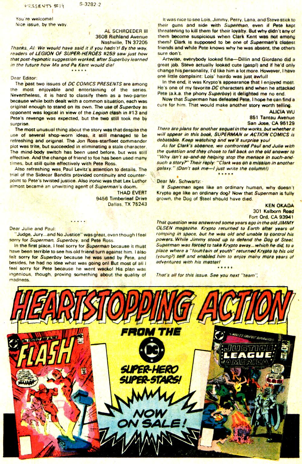 Read online DC Comics Presents comic -  Issue #19 - 20