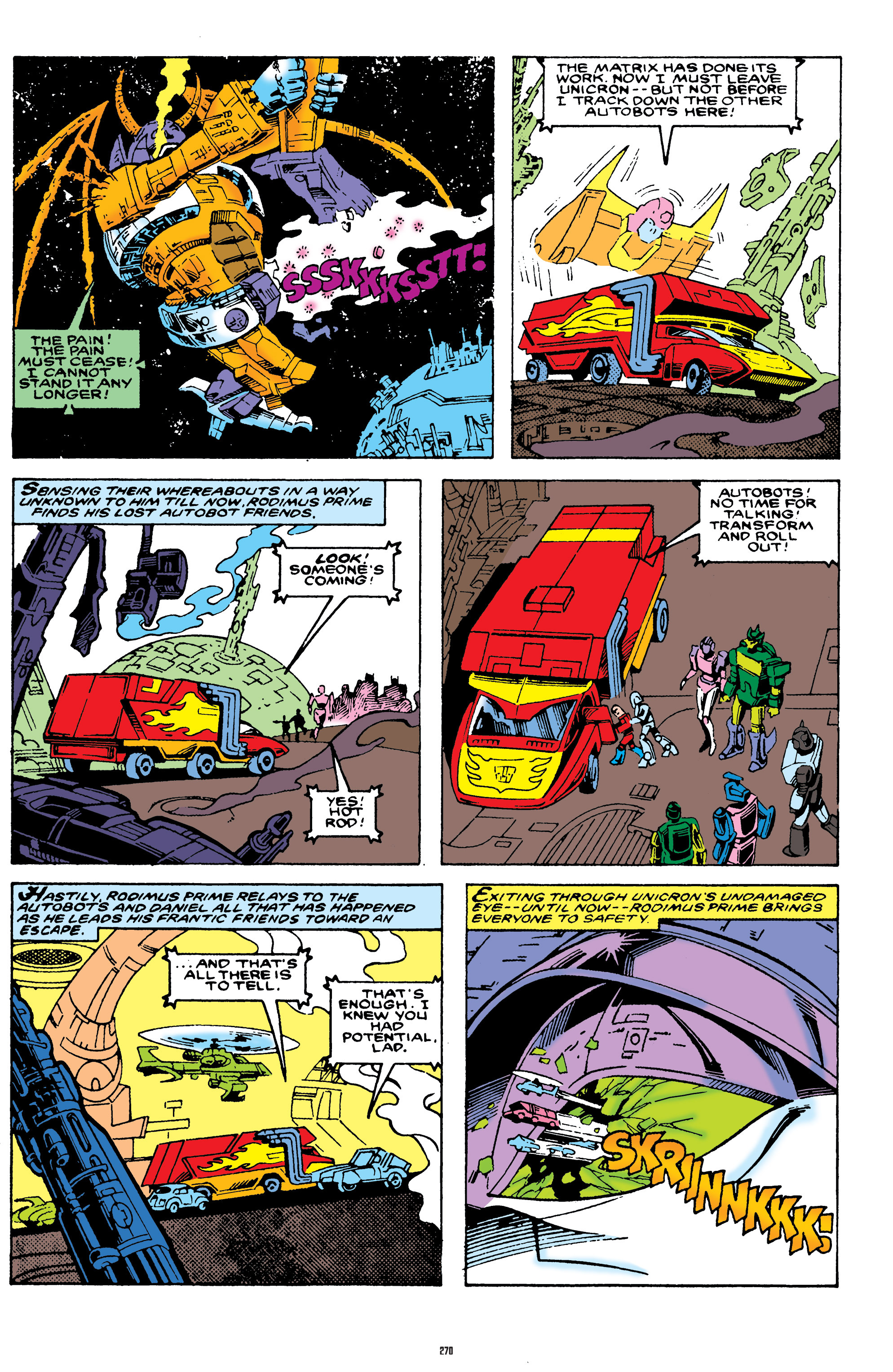 Read online The Transformers Classics comic -  Issue # TPB 7 - 269