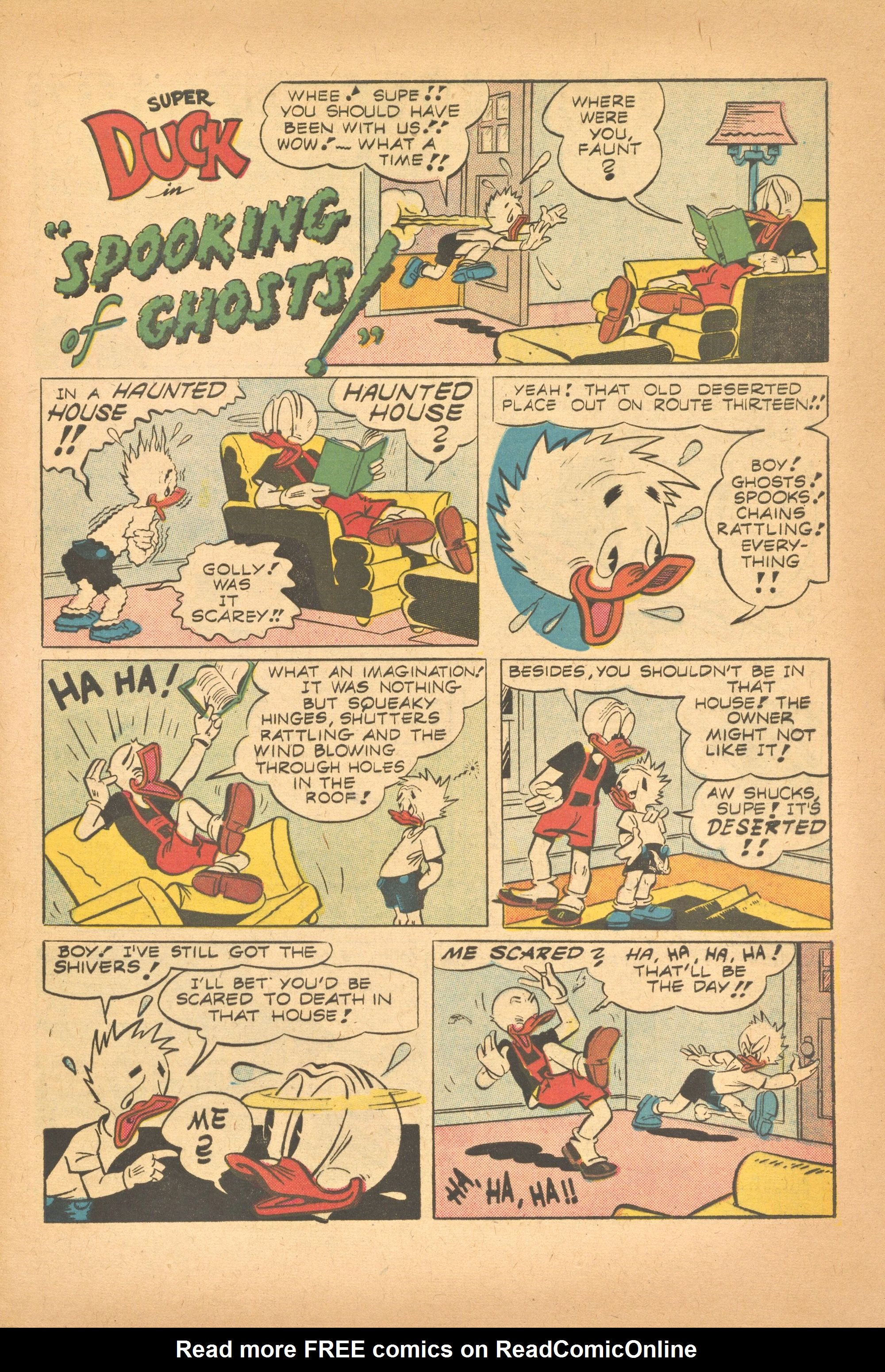 Read online Super Duck Comics comic -  Issue #72 - 29
