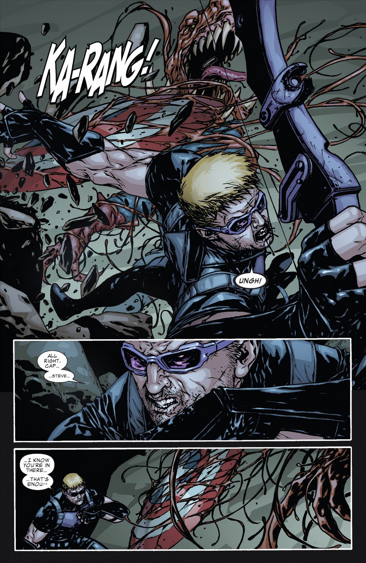 Read online Captain America And Hawkeye comic -  Issue #631 - 3