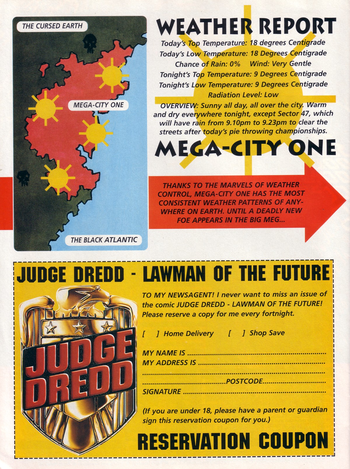 Read online Judge Dredd Lawman of the Future comic -  Issue #1 - 29