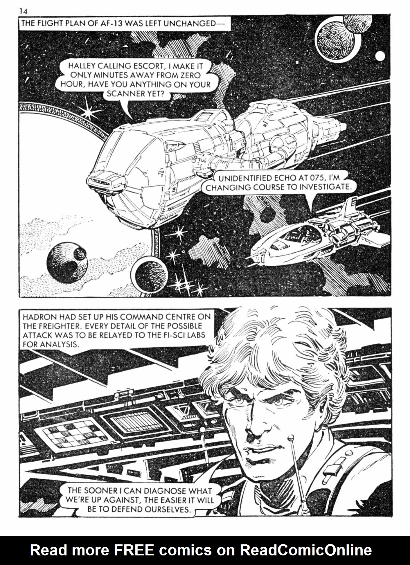Read online Starblazer comic -  Issue #146 - 14