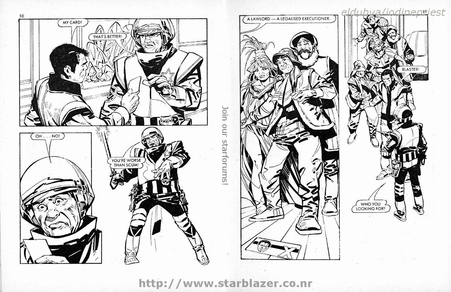 Read online Starblazer comic -  Issue #165 - 7